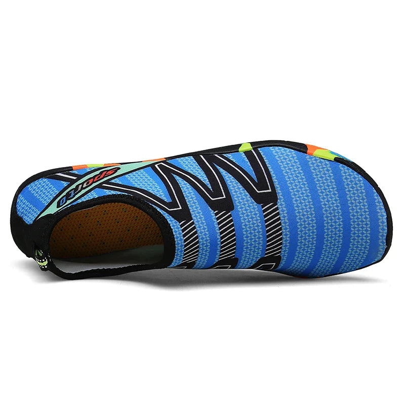 Chaussures d'eau unisexes - tissu à séchage rapide - chaussures pour plage et natation
