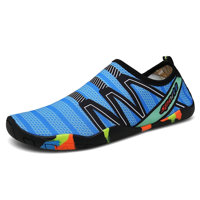 Chaussures d'eau unisexes - tissu à séchage rapide - chaussures pour plage et natation