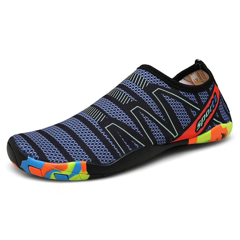 Chaussures d'eau unisexes - tissu à séchage rapide - chaussures pour plage et natation