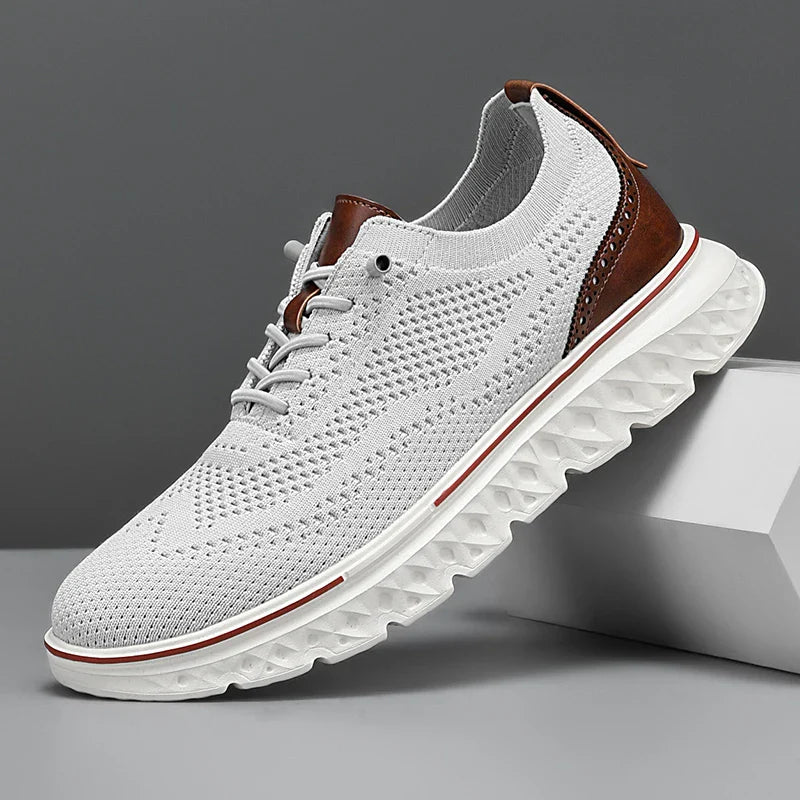 Zapatillas Deportivas de Malla Transpirable para Hombre y Mujer con Cordones