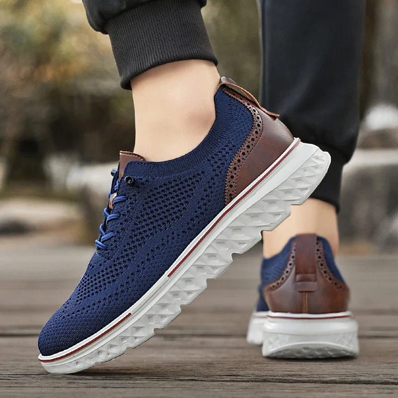 Zapatillas Deportivas de Malla Transpirable para Hombre y Mujer con Cordones