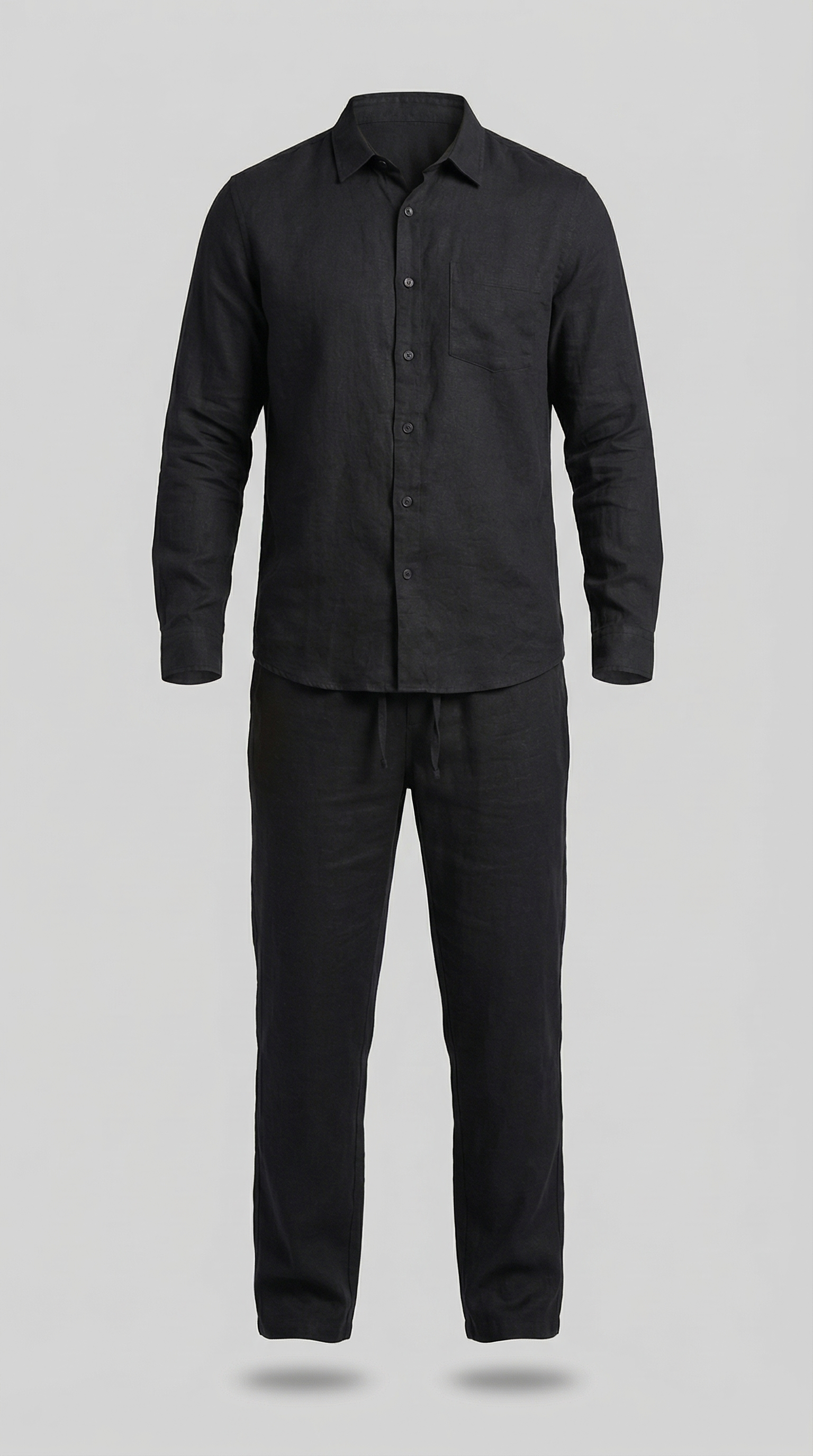 Conjunto lino hombre | conjunto dos piezas ajuste slim