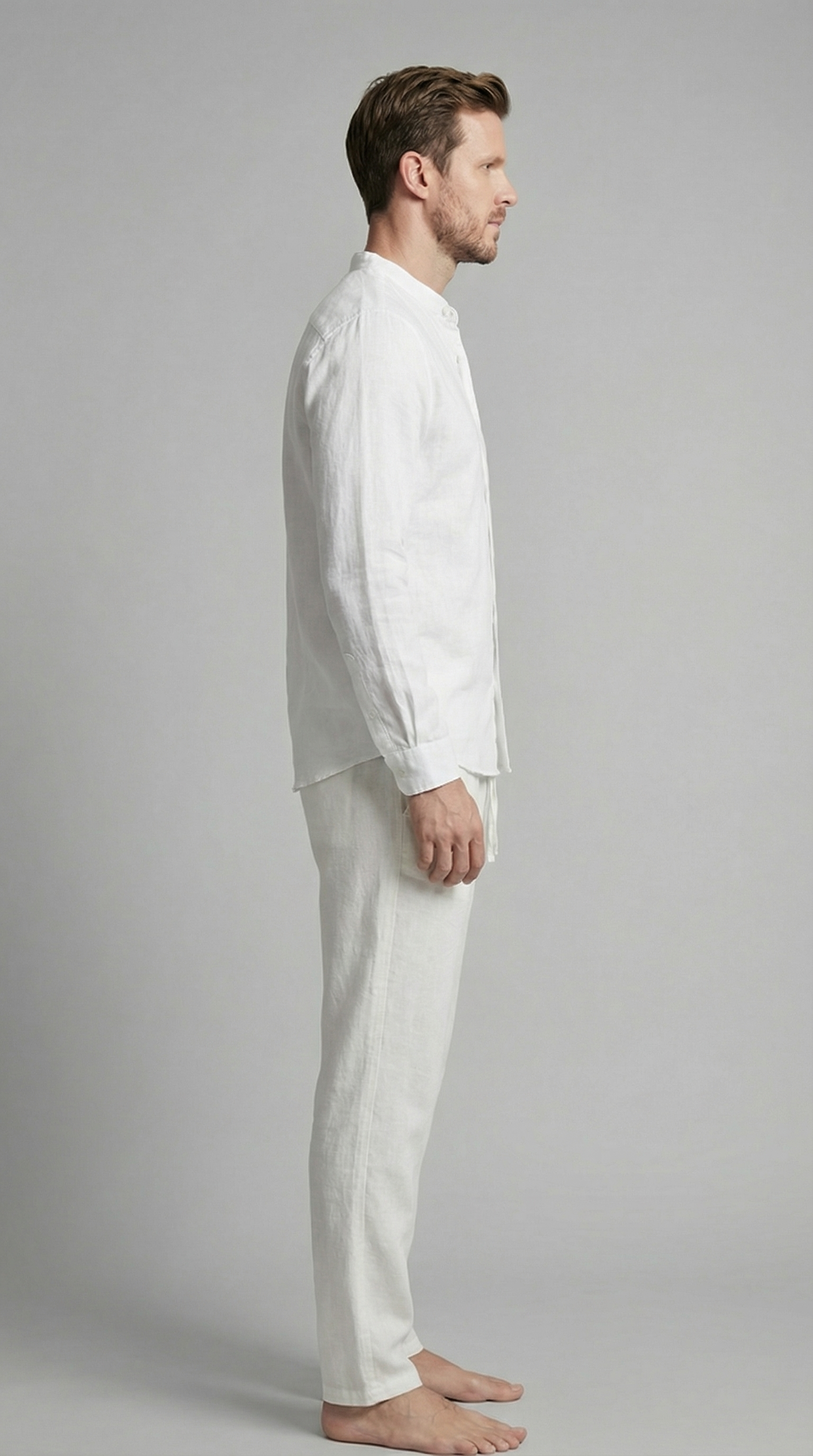 Conjunto lino hombre | conjunto dos piezas ajuste slim