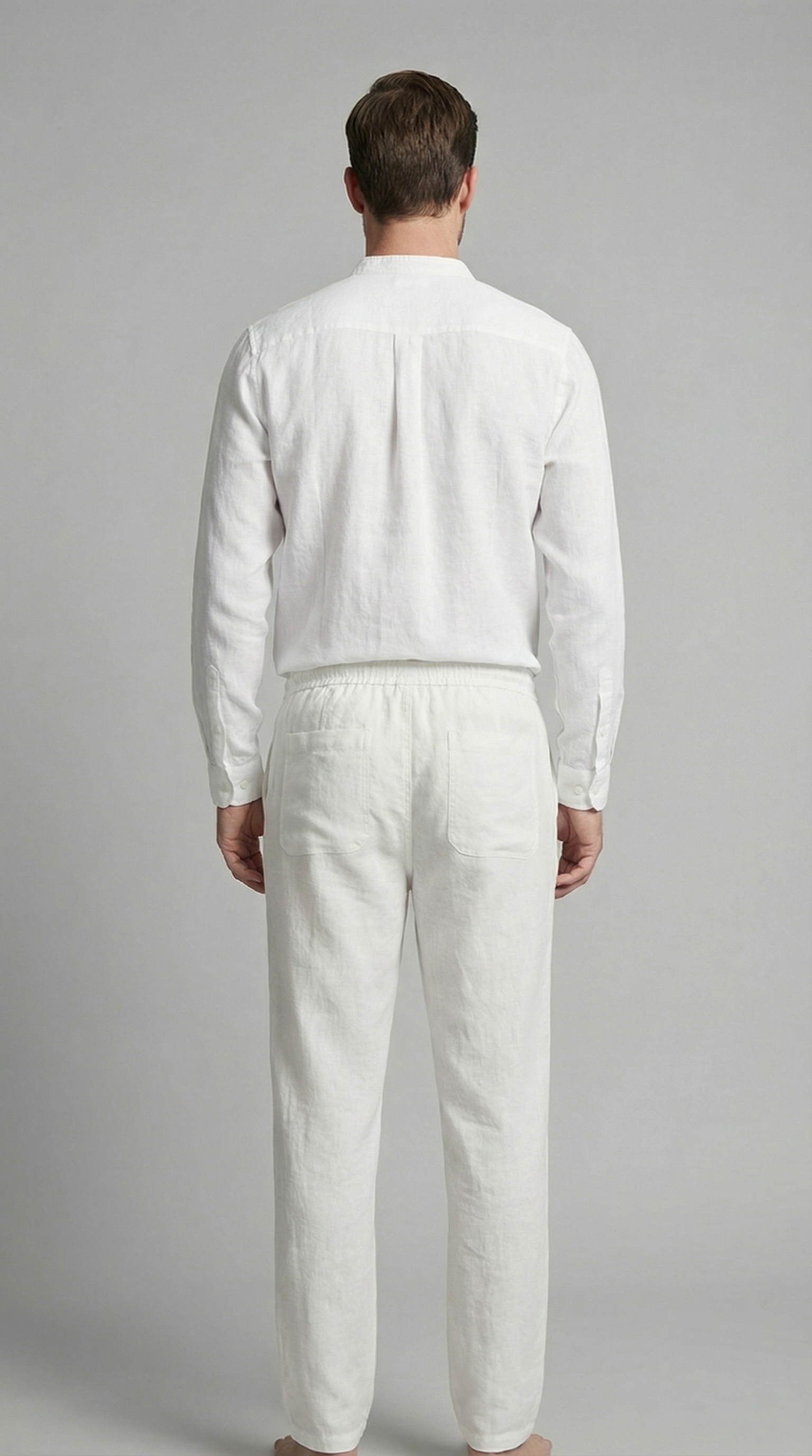 Conjunto lino hombre | conjunto dos piezas ajuste slim