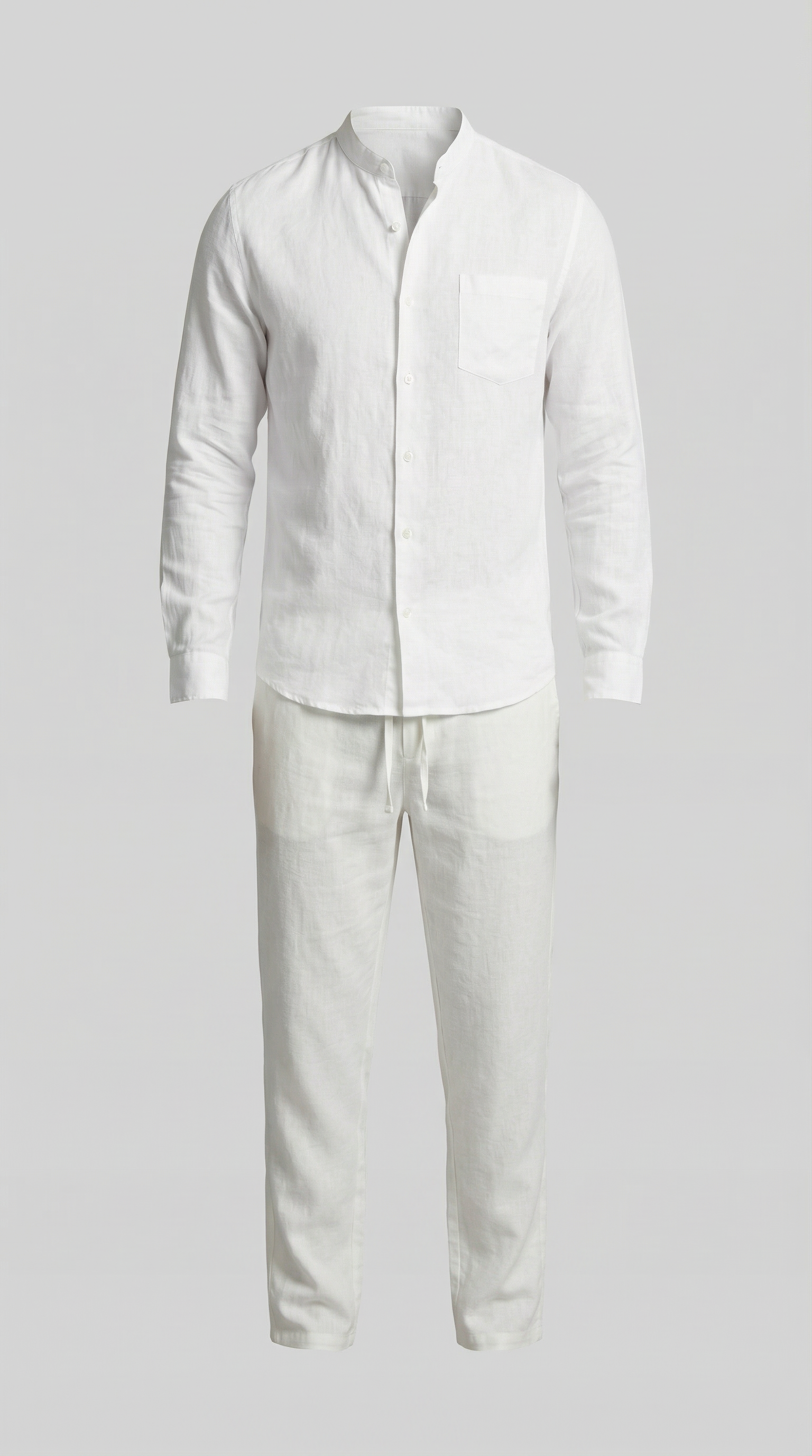 Conjunto lino hombre | conjunto dos piezas ajuste slim