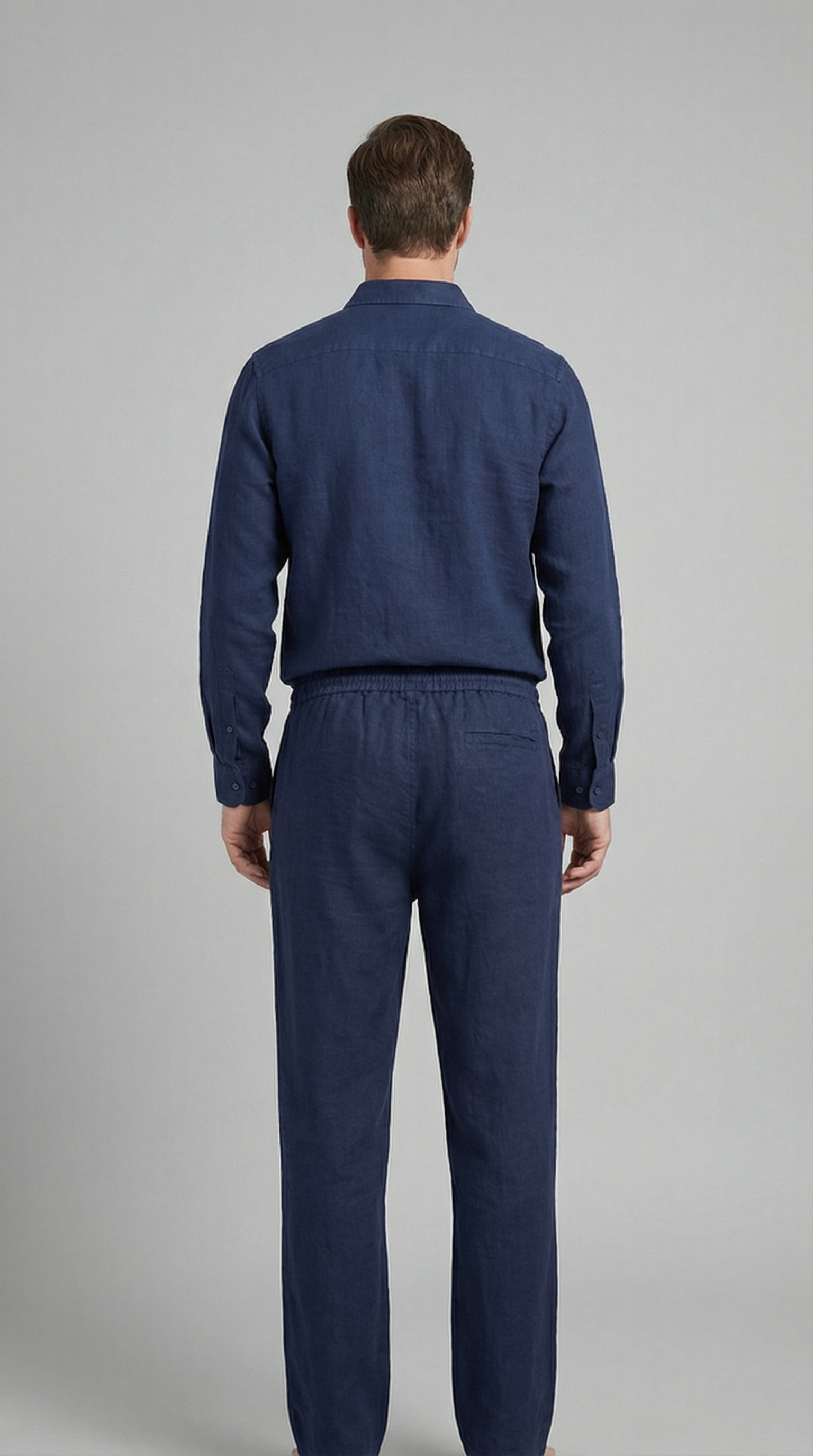 Conjunto lino hombre | conjunto dos piezas ajuste slim