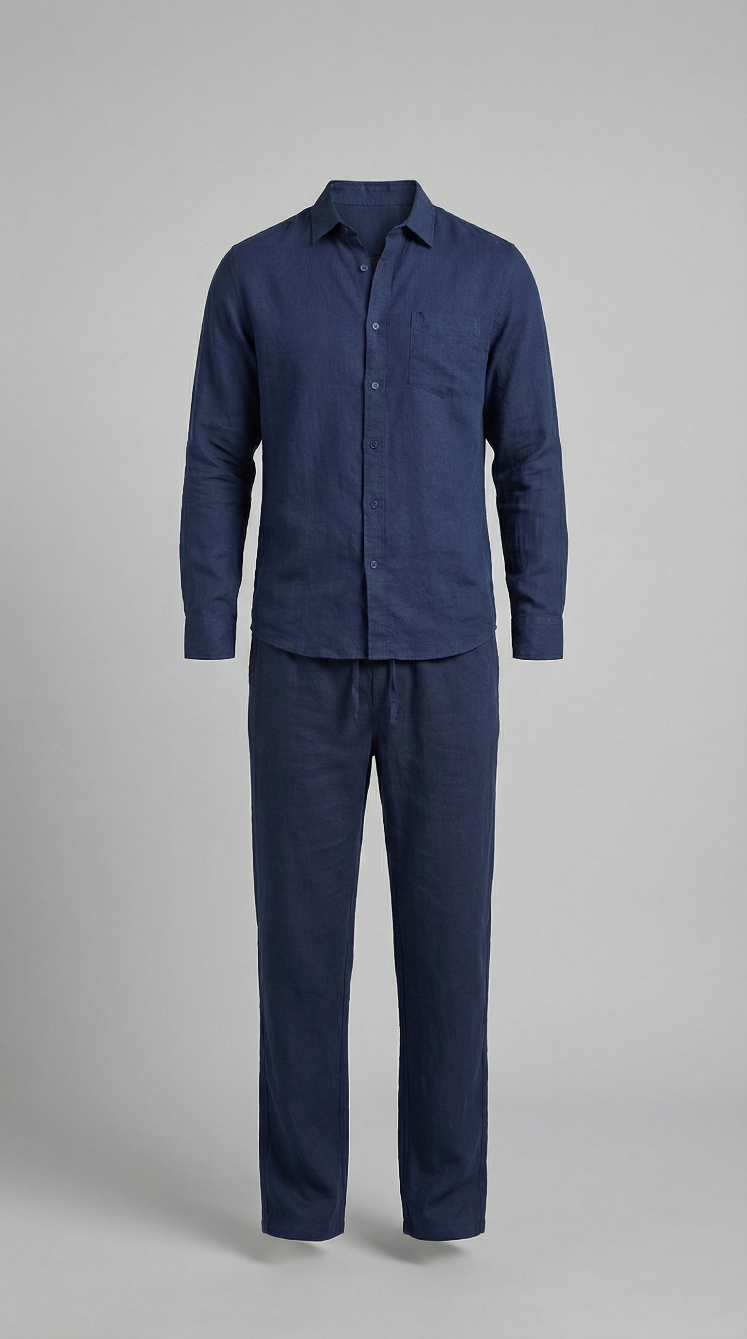 Conjunto lino hombre | conjunto dos piezas ajuste slim