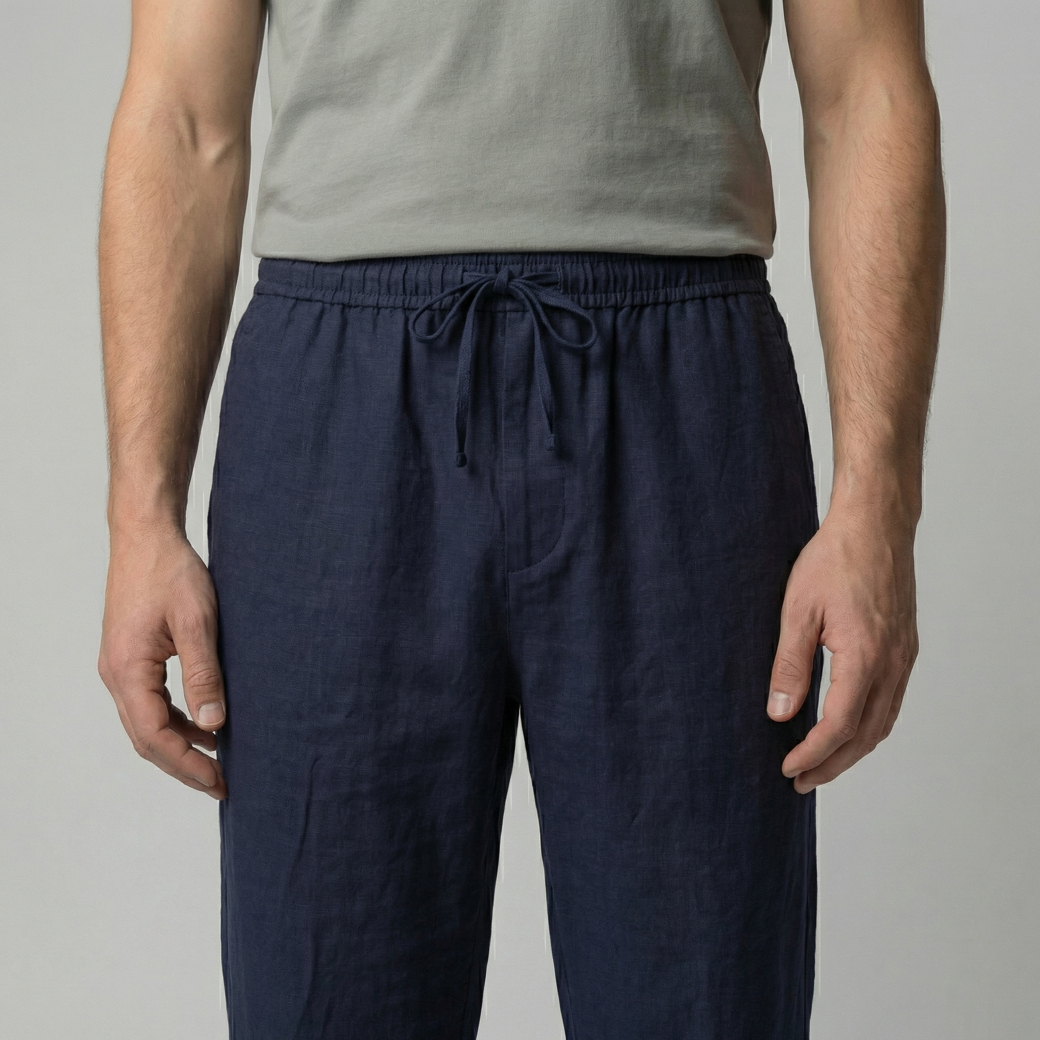 Men's linen pants | slim fit for the beach