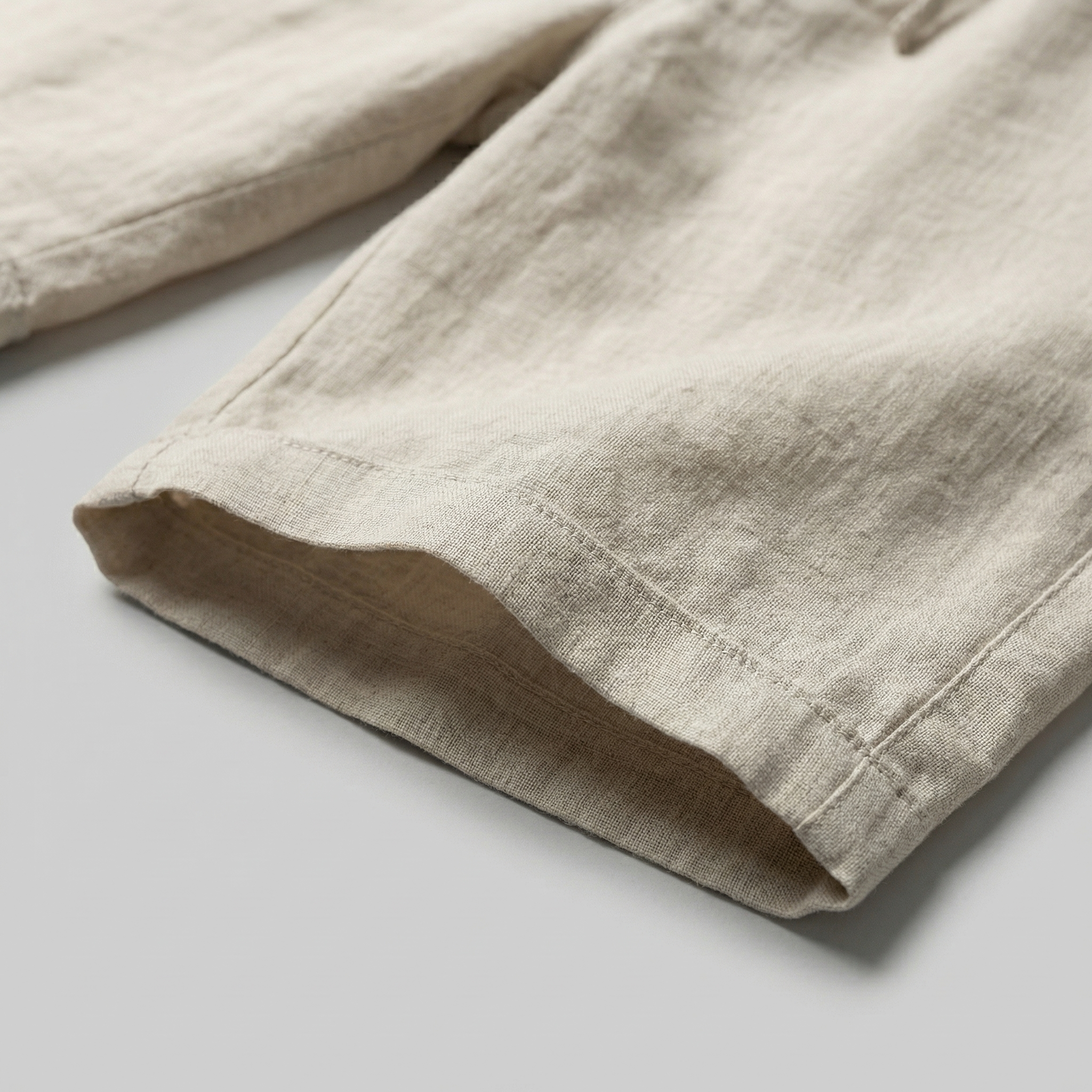 Pantalón corto de lino hombre | ajuste relajado para verano