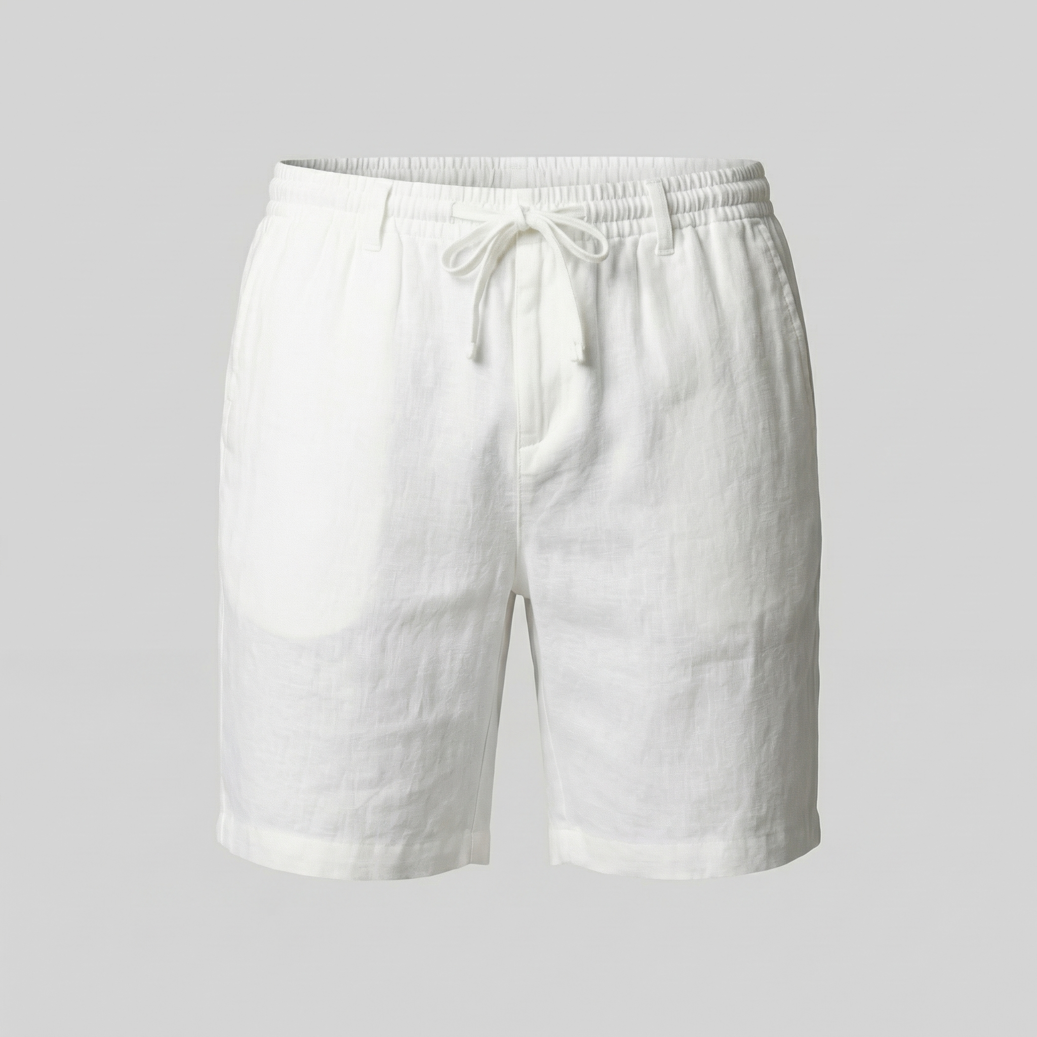 Pantalón corto de lino hombre | ajuste relajado para verano
