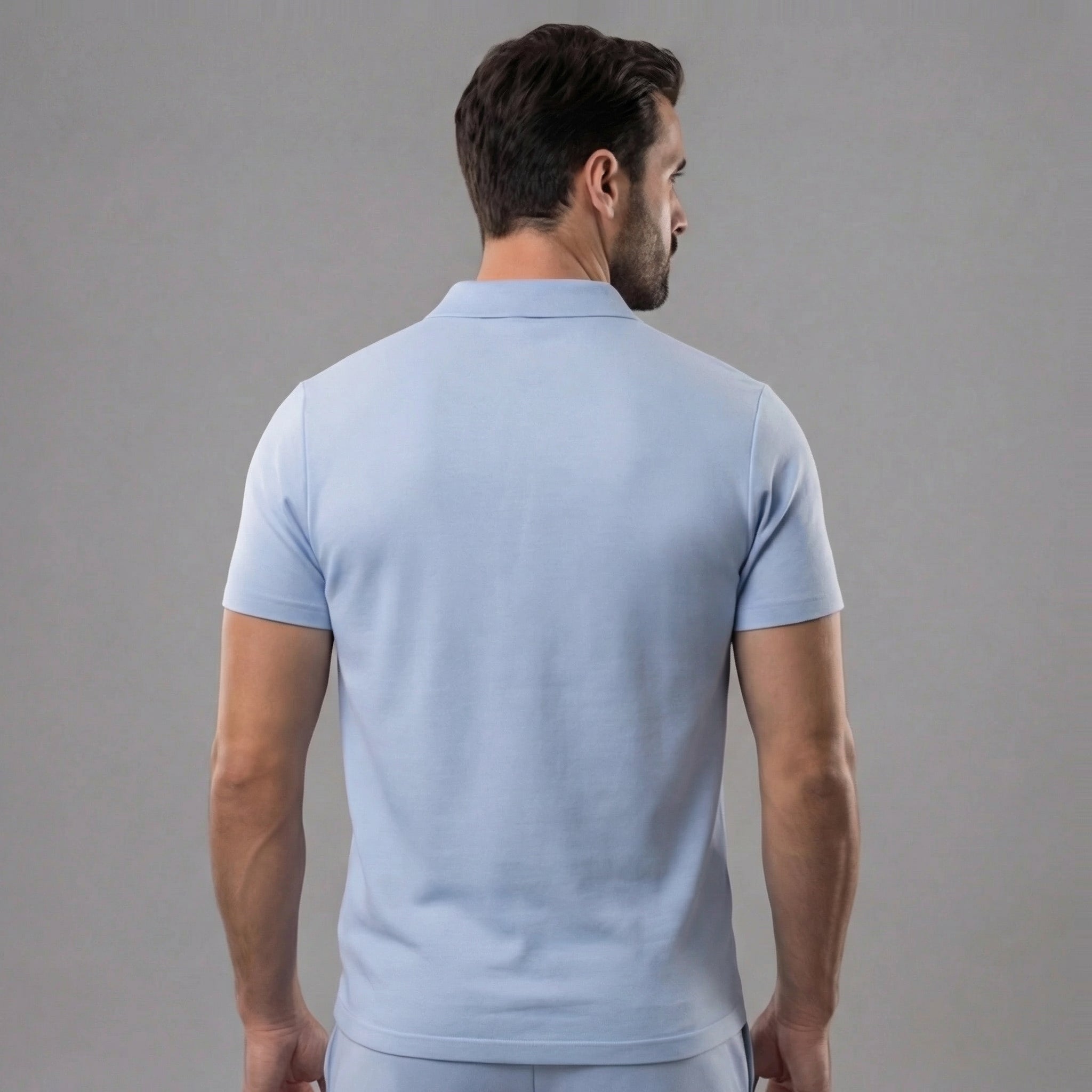 Conjunto polo y shorts hombre | algodón casual diario