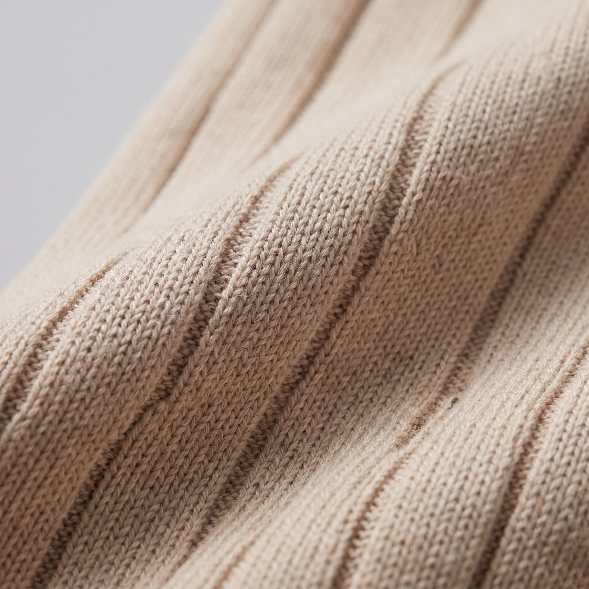 Polo de punto acanalado para hombre con cuello de solapa — informal