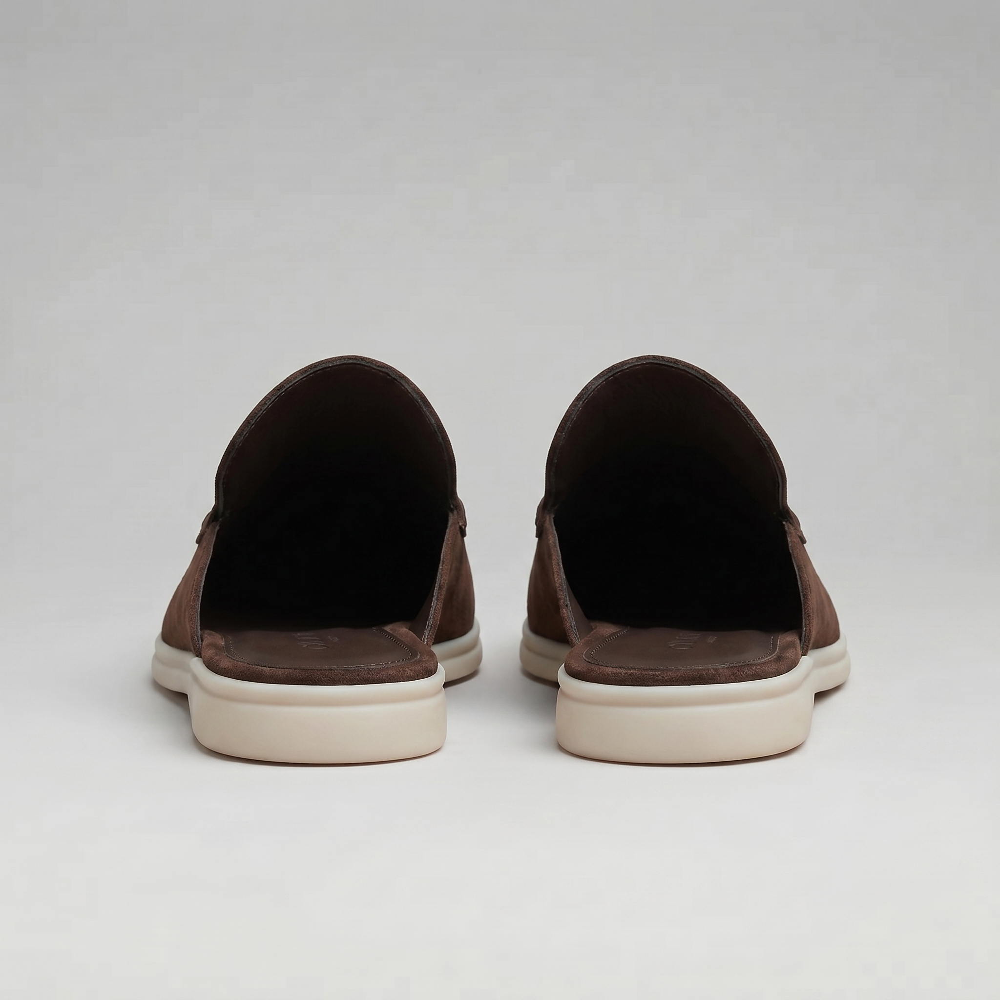 Mules de ante para hombre | calzado destalonado casual