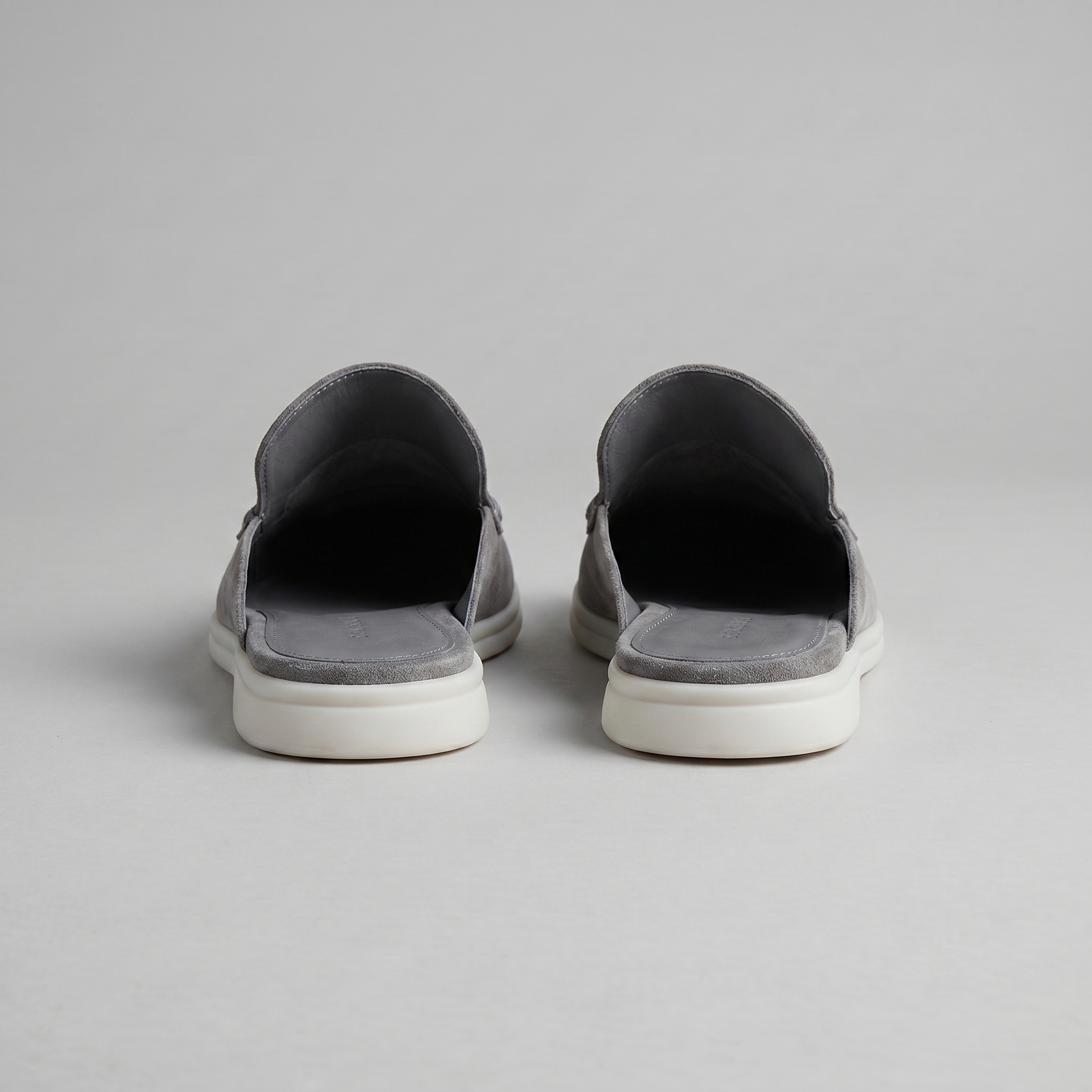 Mules de ante para hombre | calzado destalonado casual