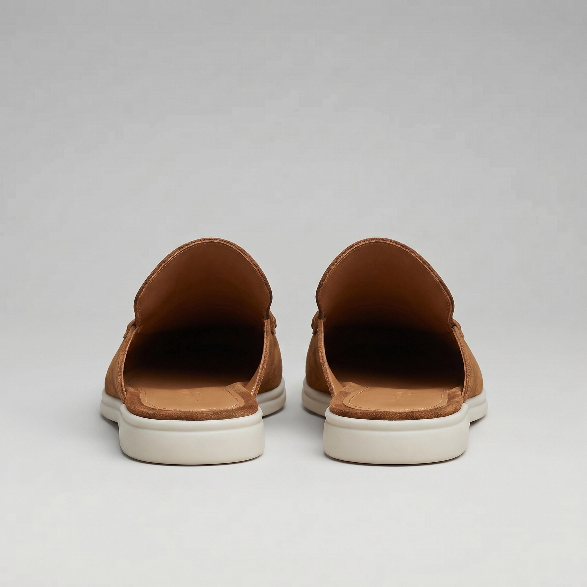 Mules de ante para hombre | calzado destalonado casual
