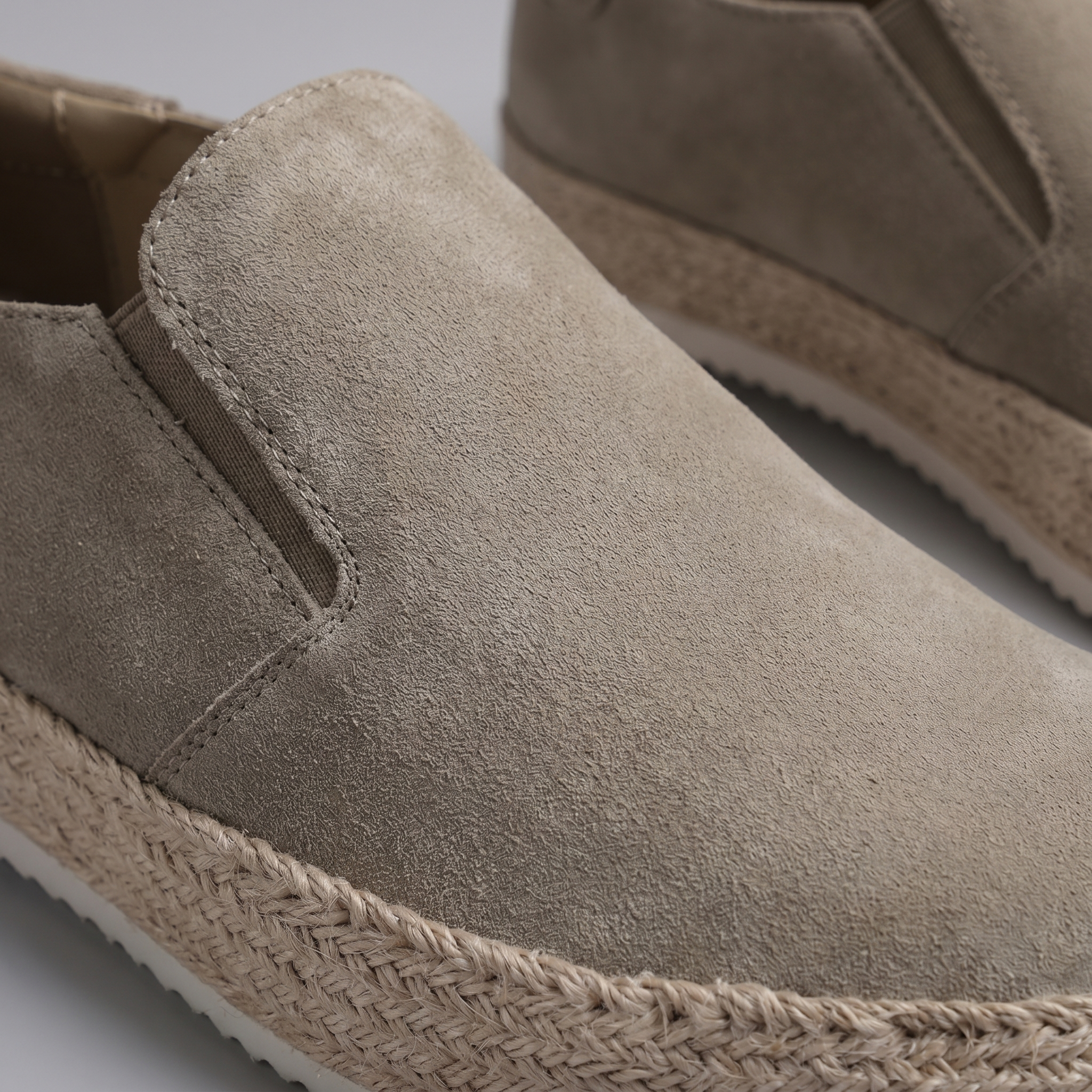 Mocasines de ante hombre | calzado slip-on para playa