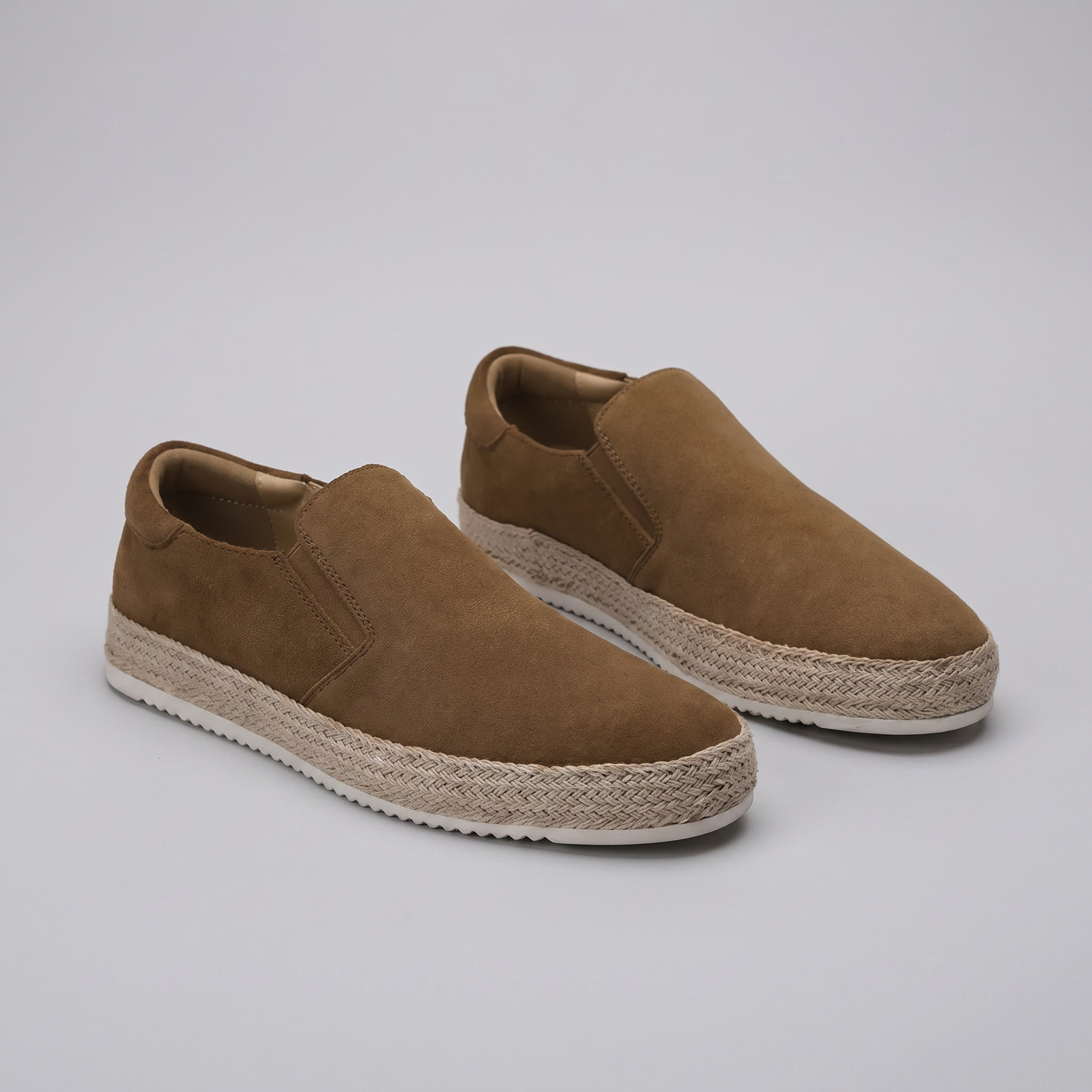 Mocasines de ante hombre | calzado slip-on para playa