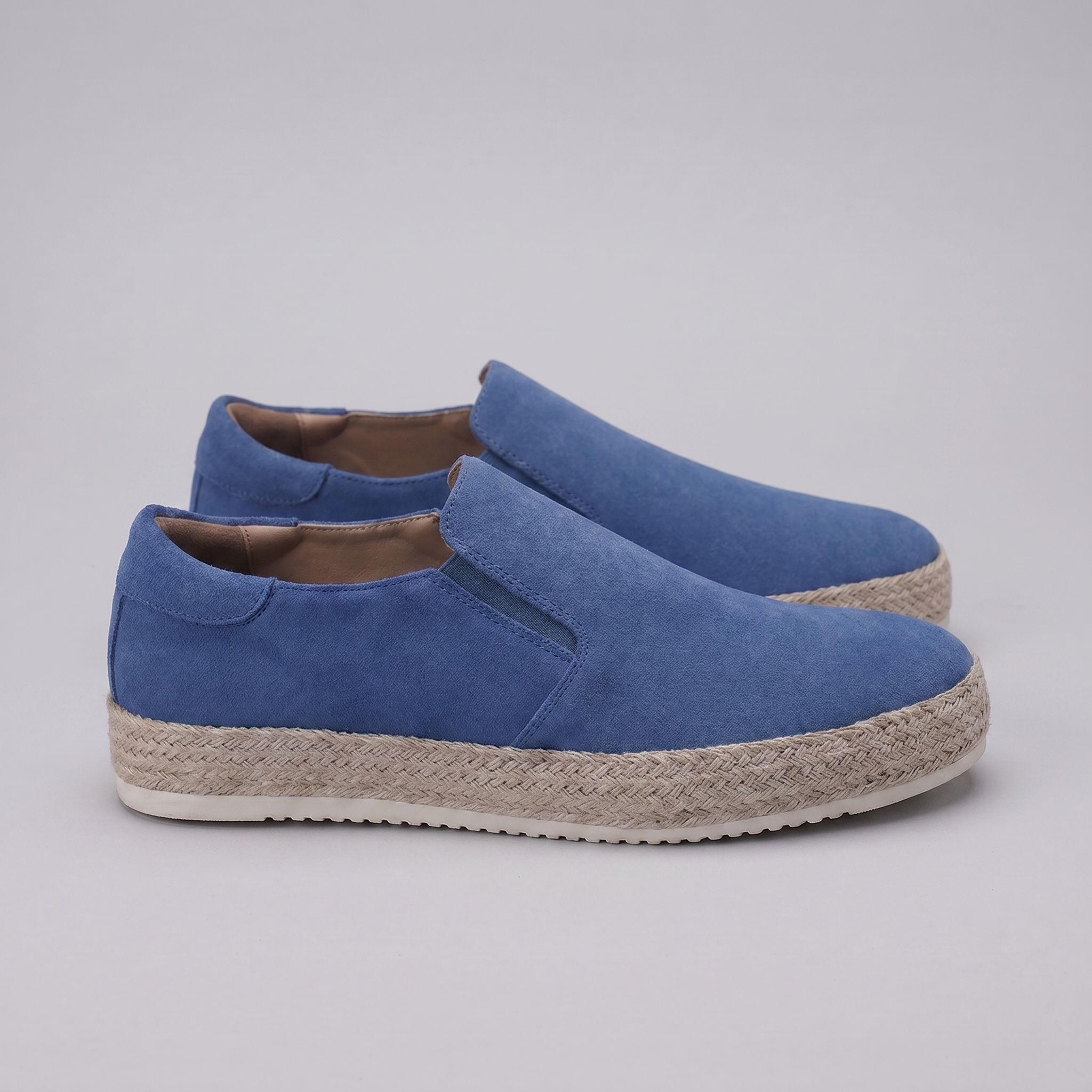 Mocasines de ante hombre | calzado slip-on para playa