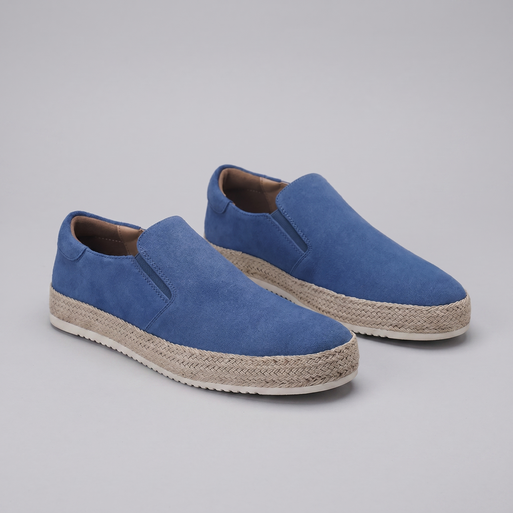 Mocasines de ante hombre | calzado slip-on para playa