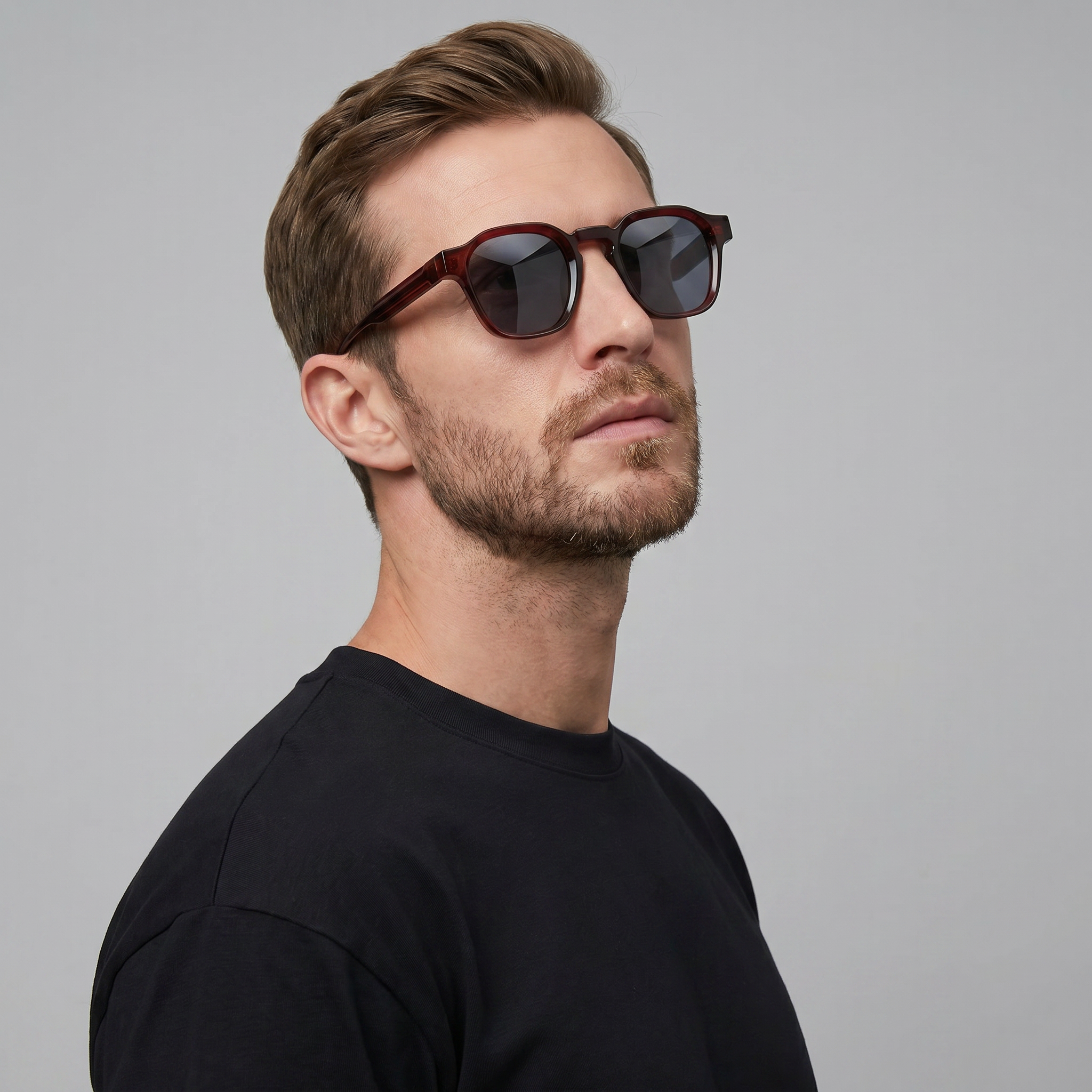 Gafas de sol hombre | montura cuadrada uso diario