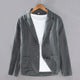 Americana de lino para hombre - chaqueta desestructurada de verano