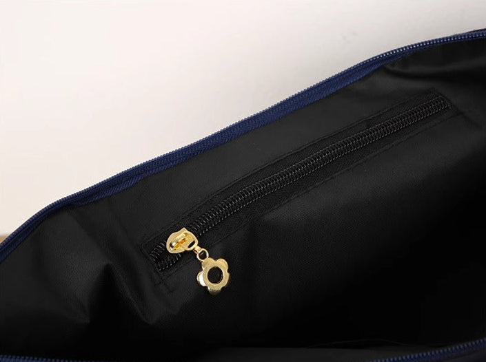 Skládací voděodolná dámská taška na zip