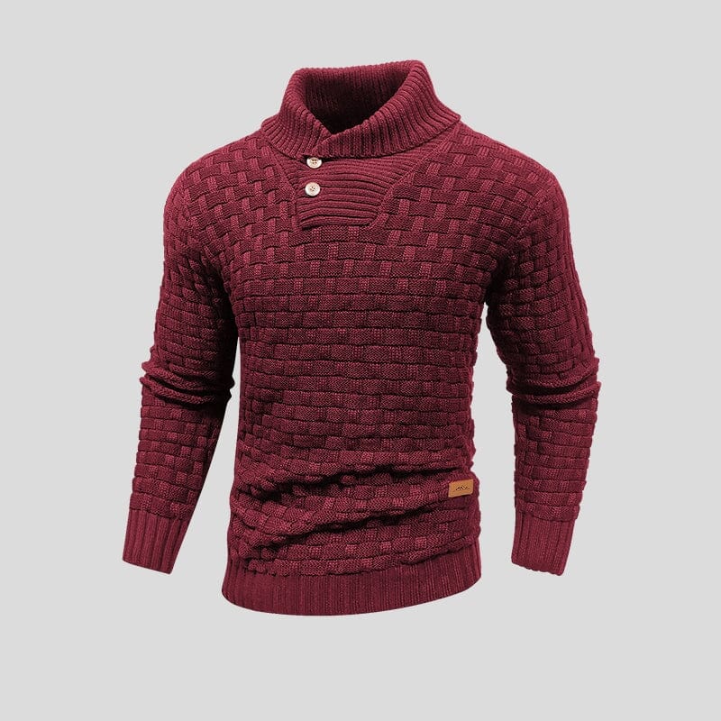 Jersey Térmico de Algodón para Hombre con Puños y Bajo de Canalé