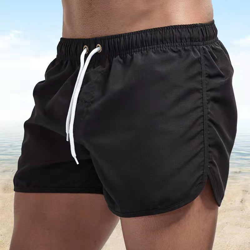 Bañador de natación para hombre - secado rápido con cordón ajustable - playa