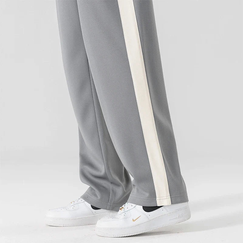 Pantalón de Chándal Relajado con Cordón Ajustable y Bolsillos Laterales Profundos