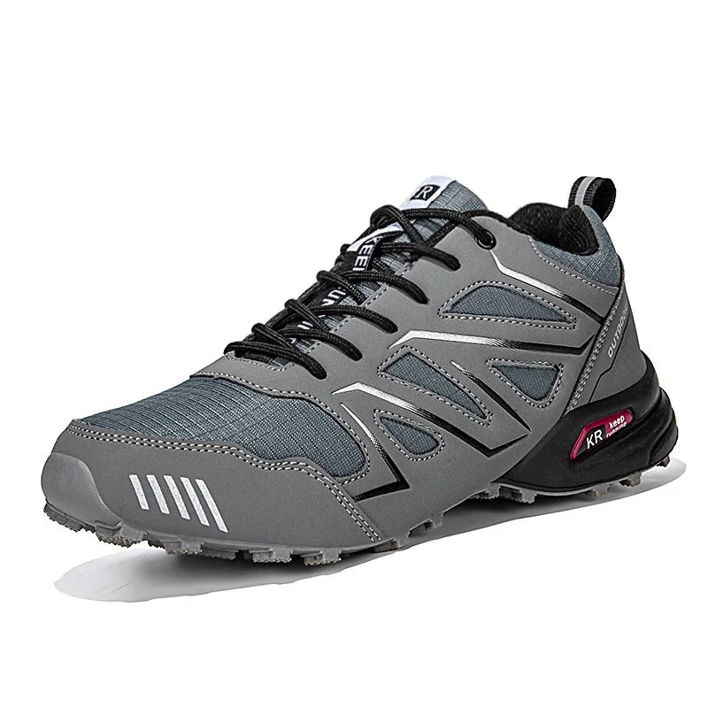 Zapatillas de Hombre de Cuero Impermeables con Suela Antideslizante
