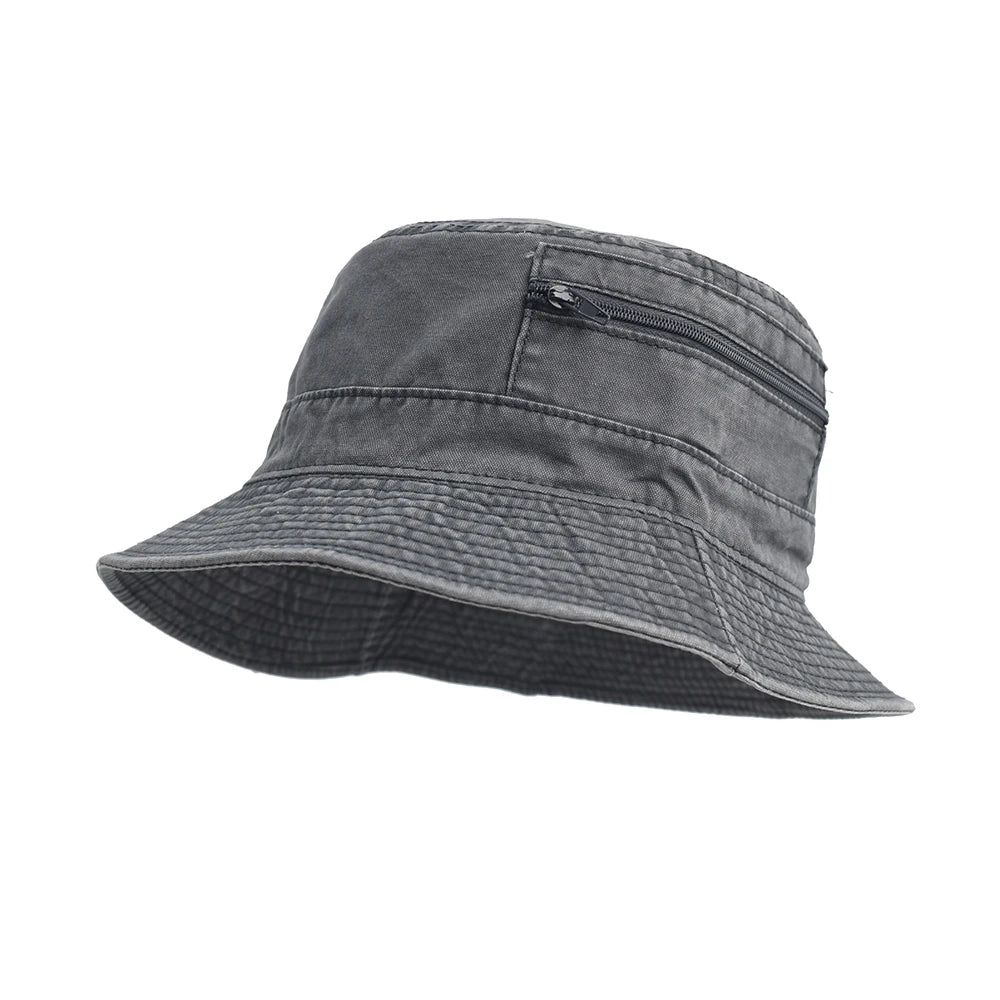 Sombrero de pescador de algodón unisex para actividades al aire libre
