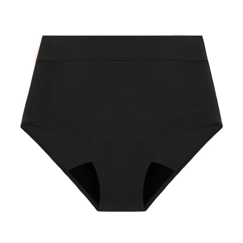 Costume da bagno per il ciclo mestruale da donna con vita alta
