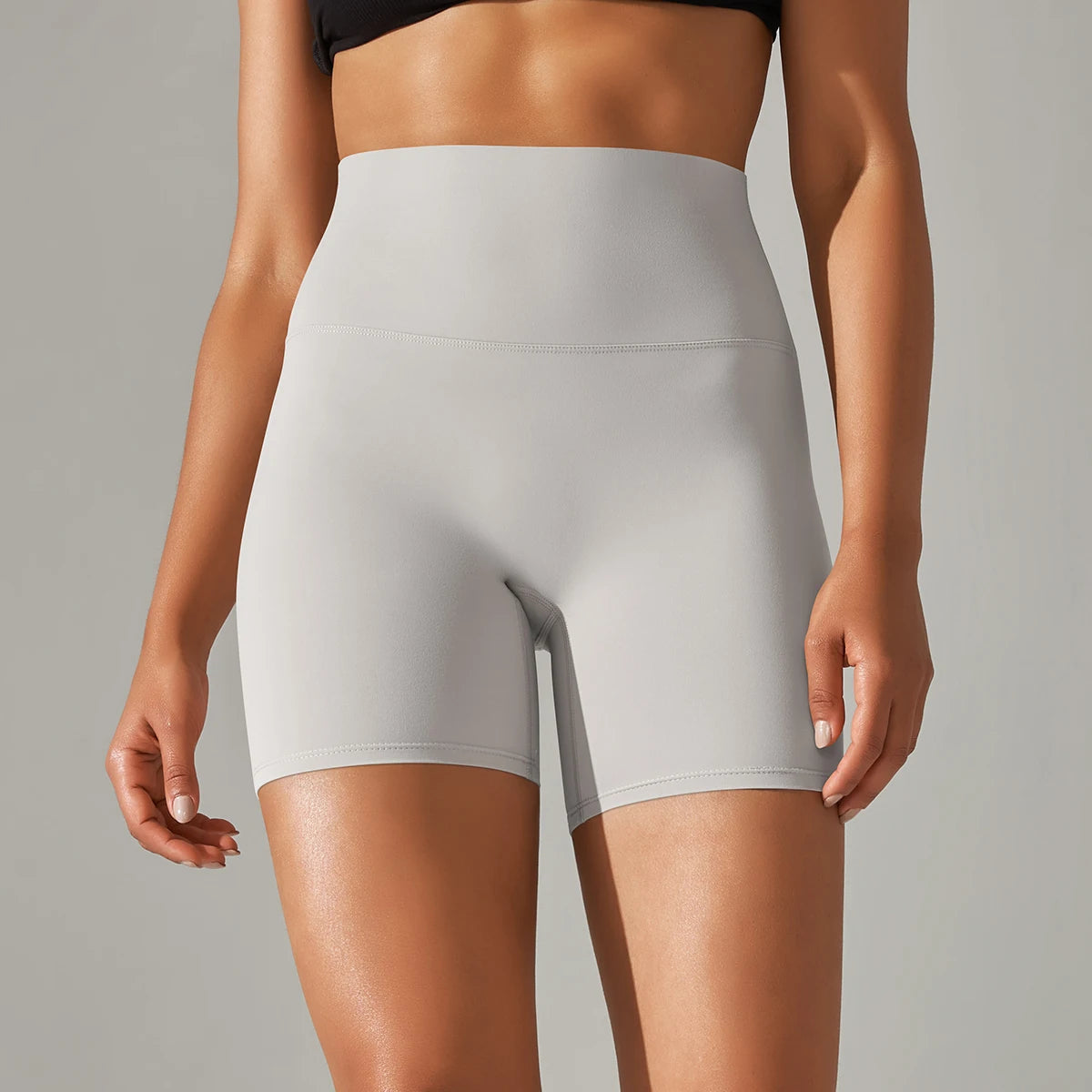 Shorts Deportivos Mujer de Tiro Alto