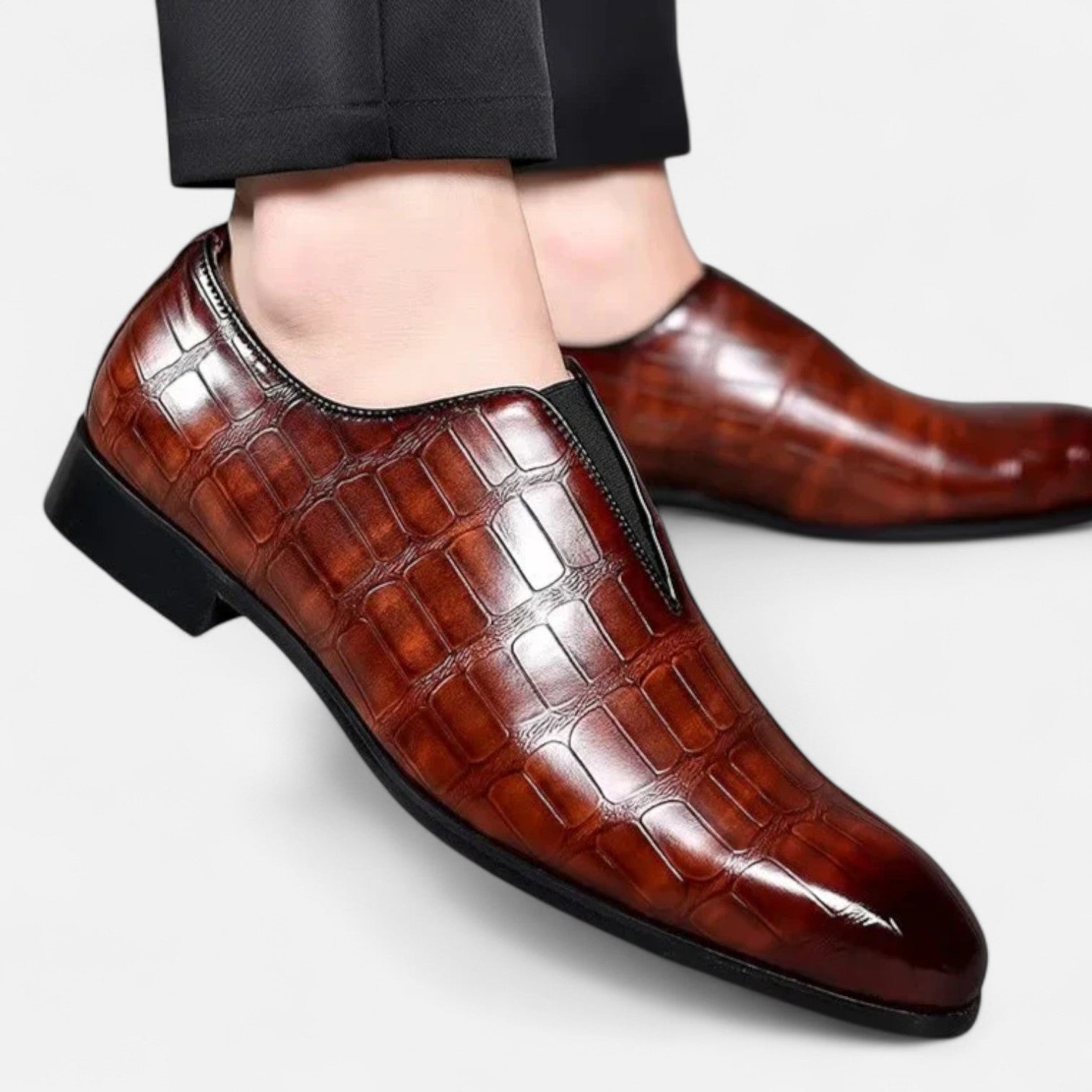 Mocasines de Cuero Genuino Sevilla para Hombre – Elegancia Clásica, Comodidad Sofisticada