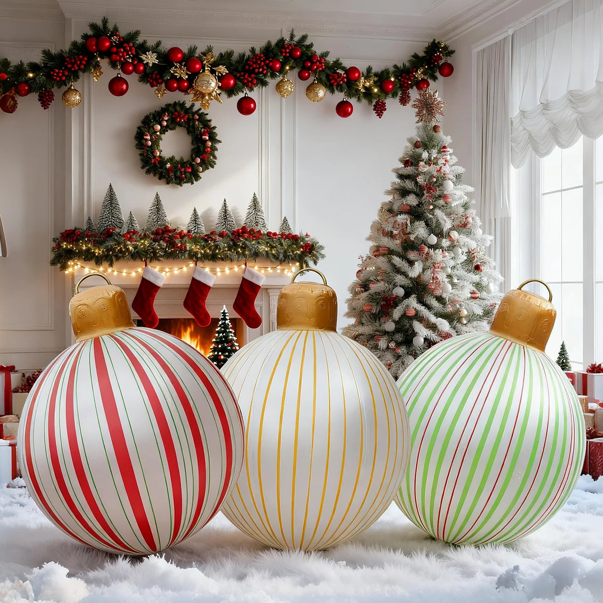 Bola Hinchable Decorativa Grande para Colgar con Diseño Resistente y Ligero