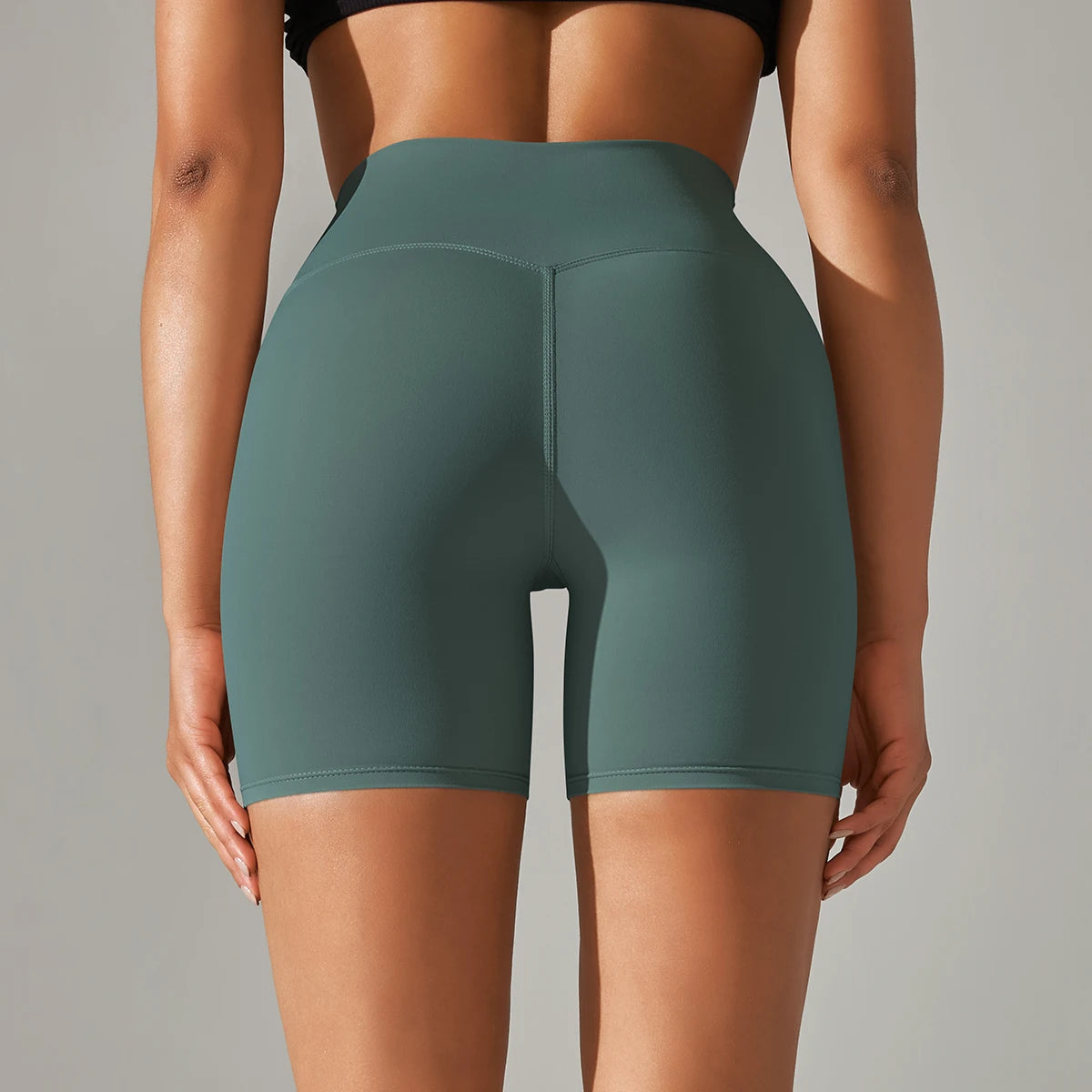Shorts Deportivos Mujer de Tiro Alto