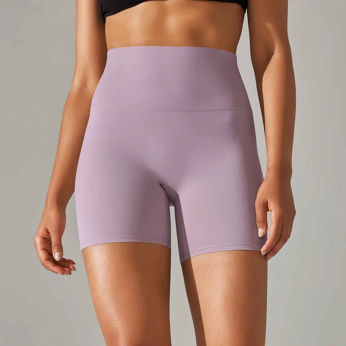 Shorts Deportivos Mujer de Tiro Alto