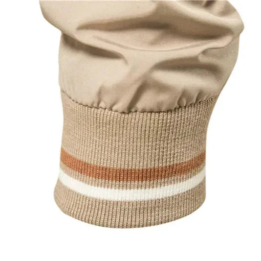 Chaqueta Bomber para Hombre de Poliéster con Corte Slim Fit y Cierre de Cremallera