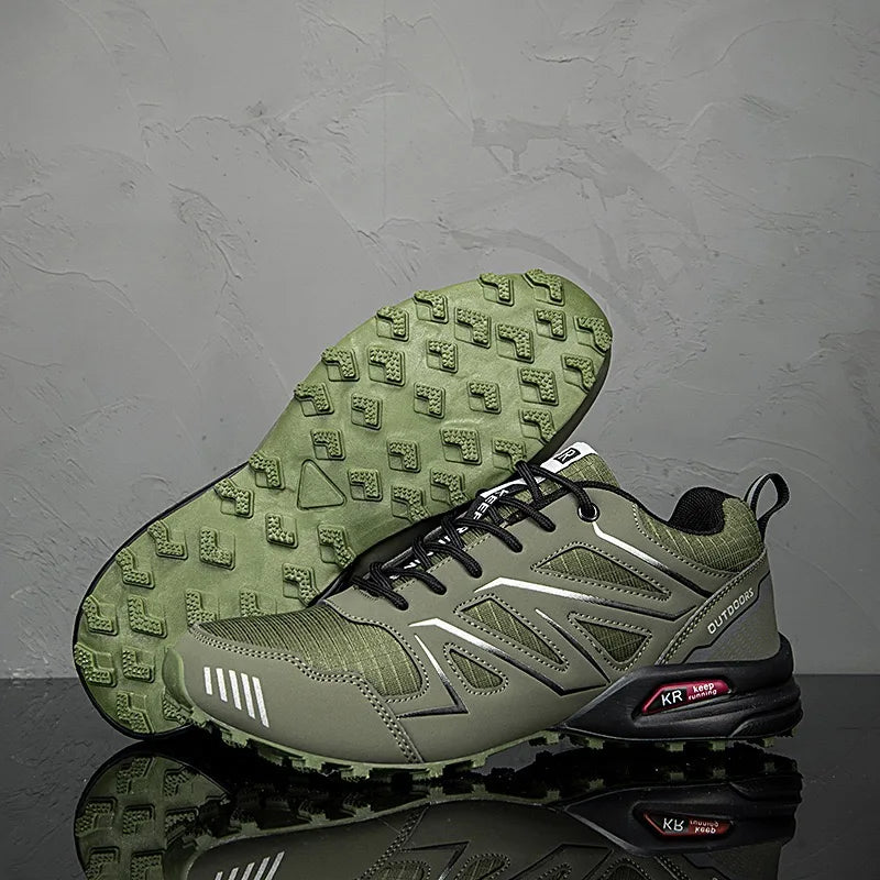 Zapatillas de Hombre de Cuero Impermeables con Suela Antideslizante