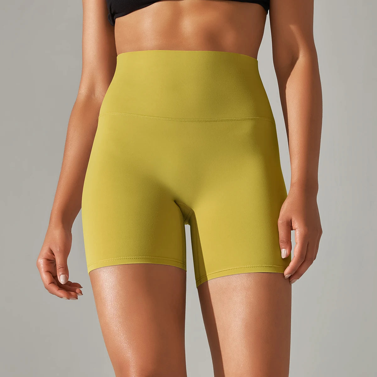 Shorts Deportivos Mujer de Tiro Alto