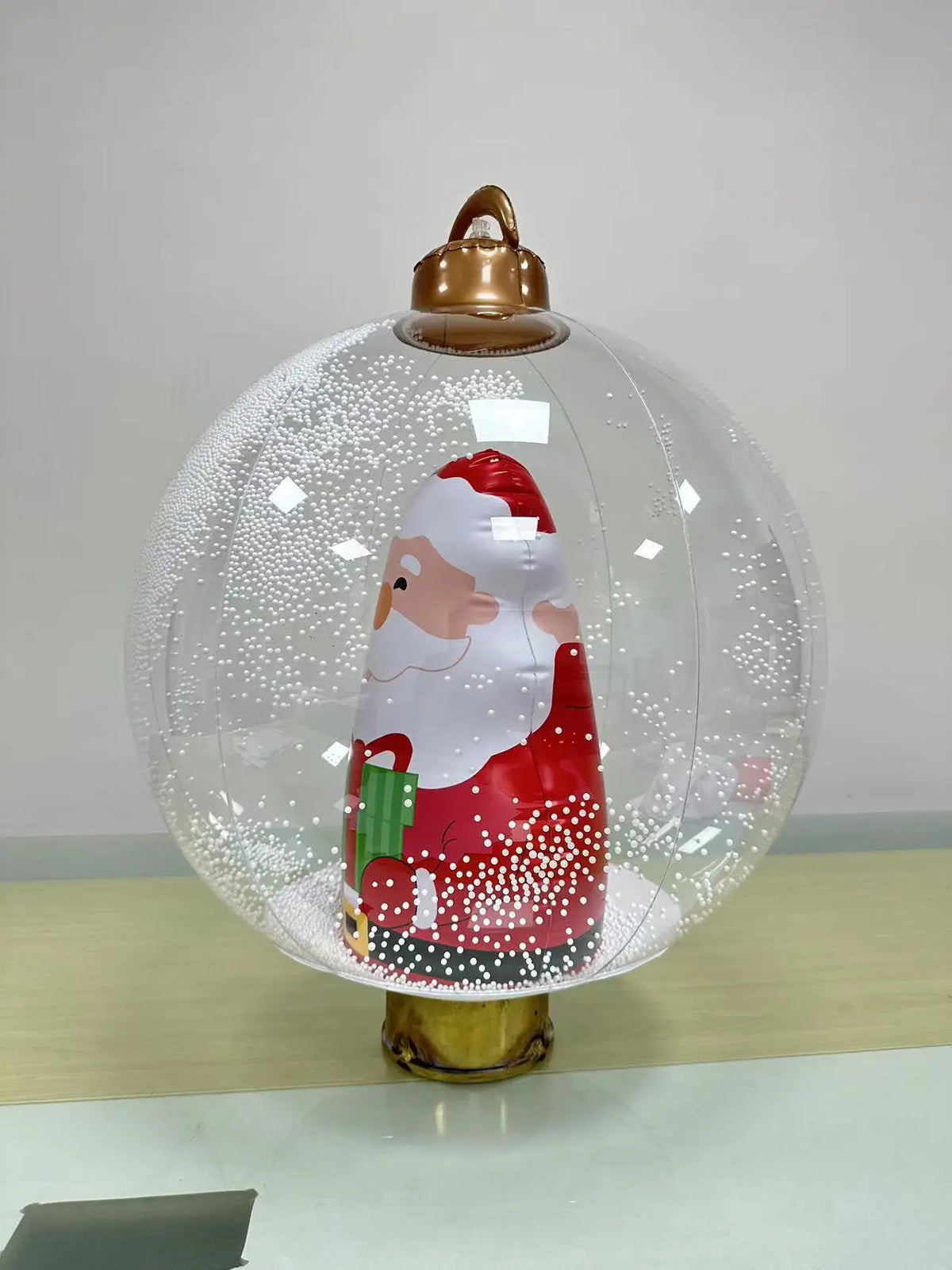 Boule gonflable décorative de 60 cm de diamètre pour extérieur sans éclairage