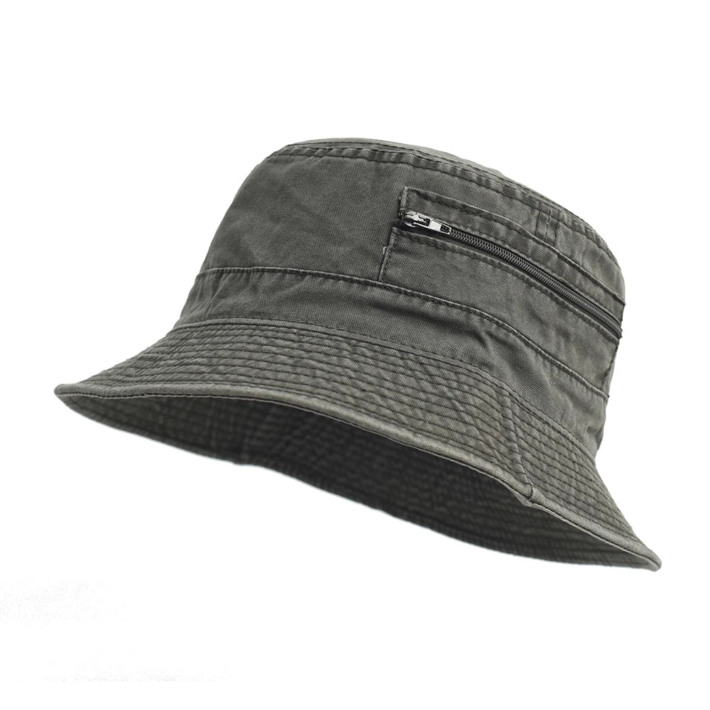 Sombrero de pescador de algodón unisex para actividades al aire libre