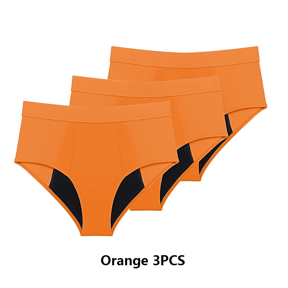 Bragas de periodo menstruales pack 3 unidades