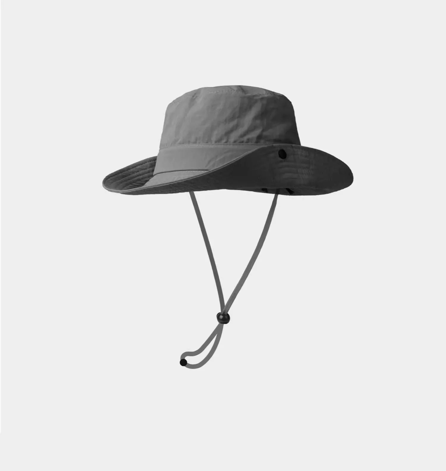 Sombrero bucket hat impermeable de sol ajustable con cordón y malla transpirable