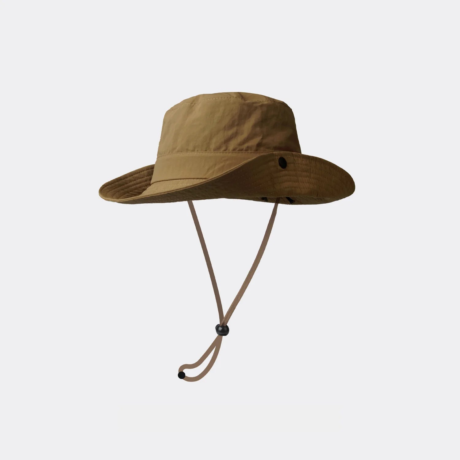 Sombrero bucket hat impermeable de sol ajustable con cordón y malla transpirable