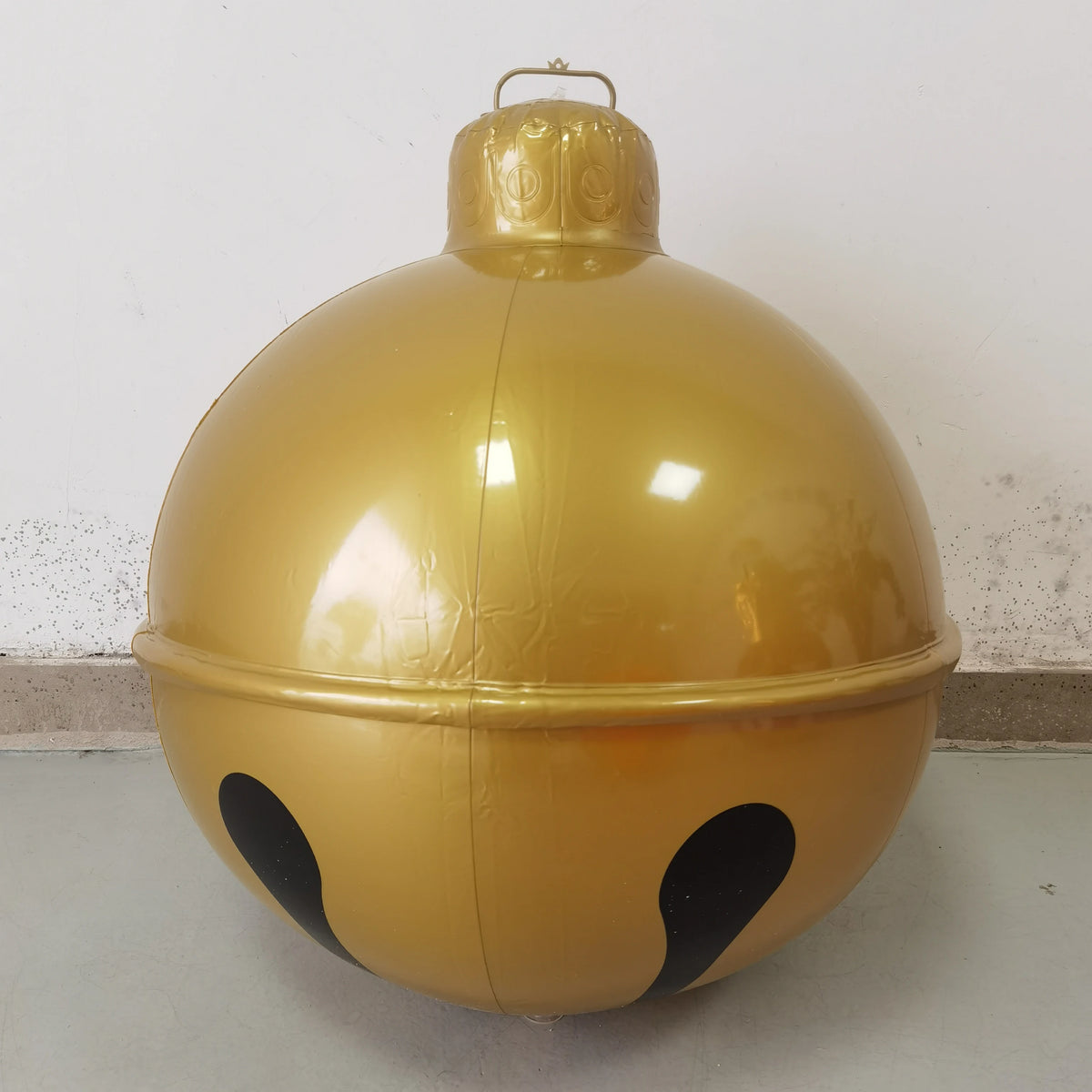 Boule de Noël gonflable géante de 60 cm pour extérieur, sans lumières