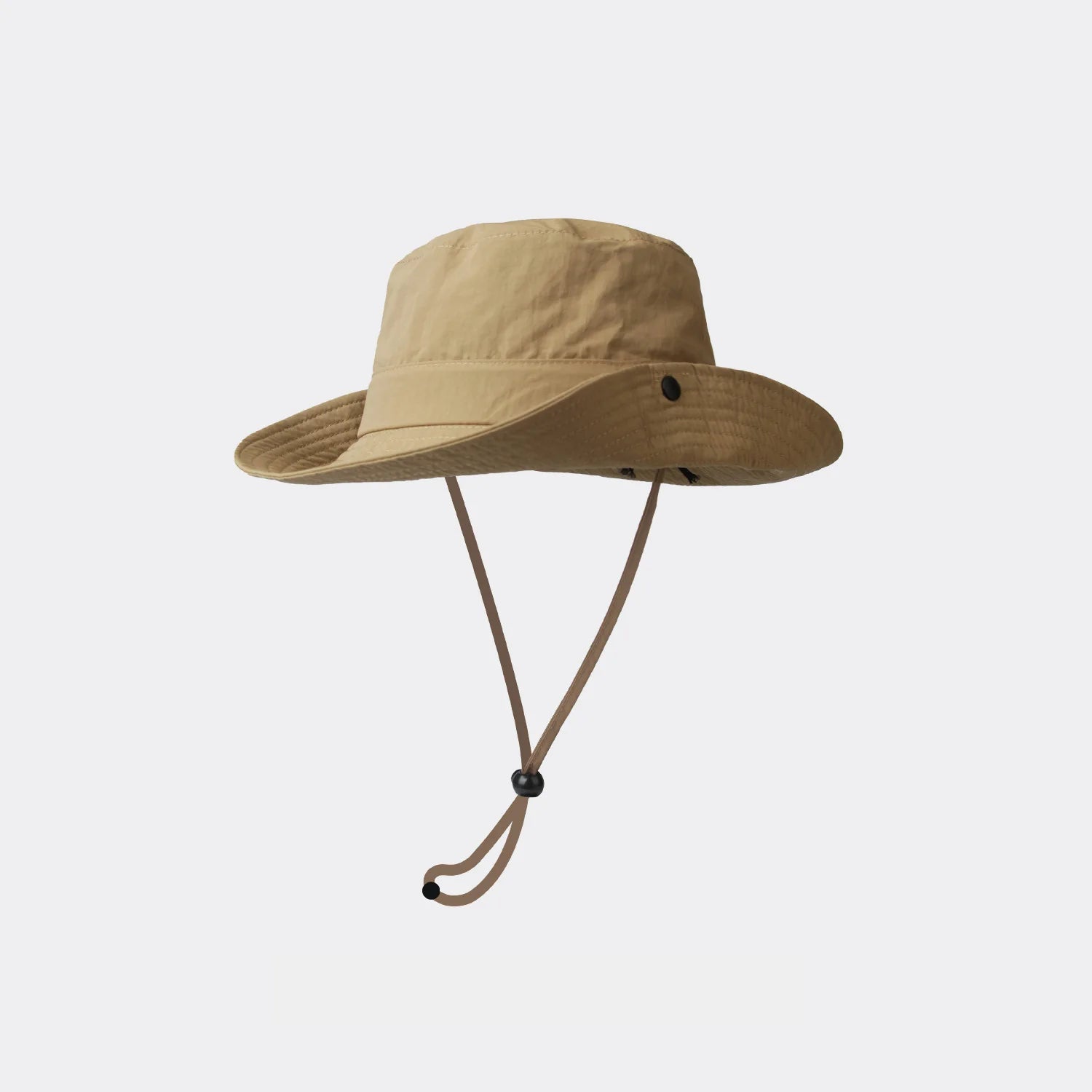 Sombrero bucket hat impermeable de sol ajustable con cordón y malla transpirable