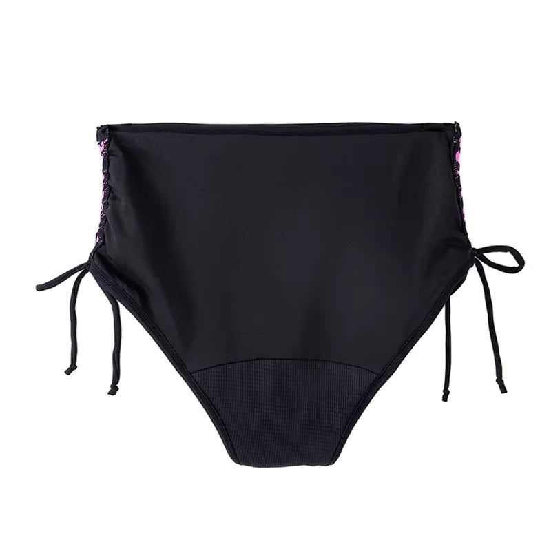 Costume da bagno per il ciclo mestruale da donna con vita alta
