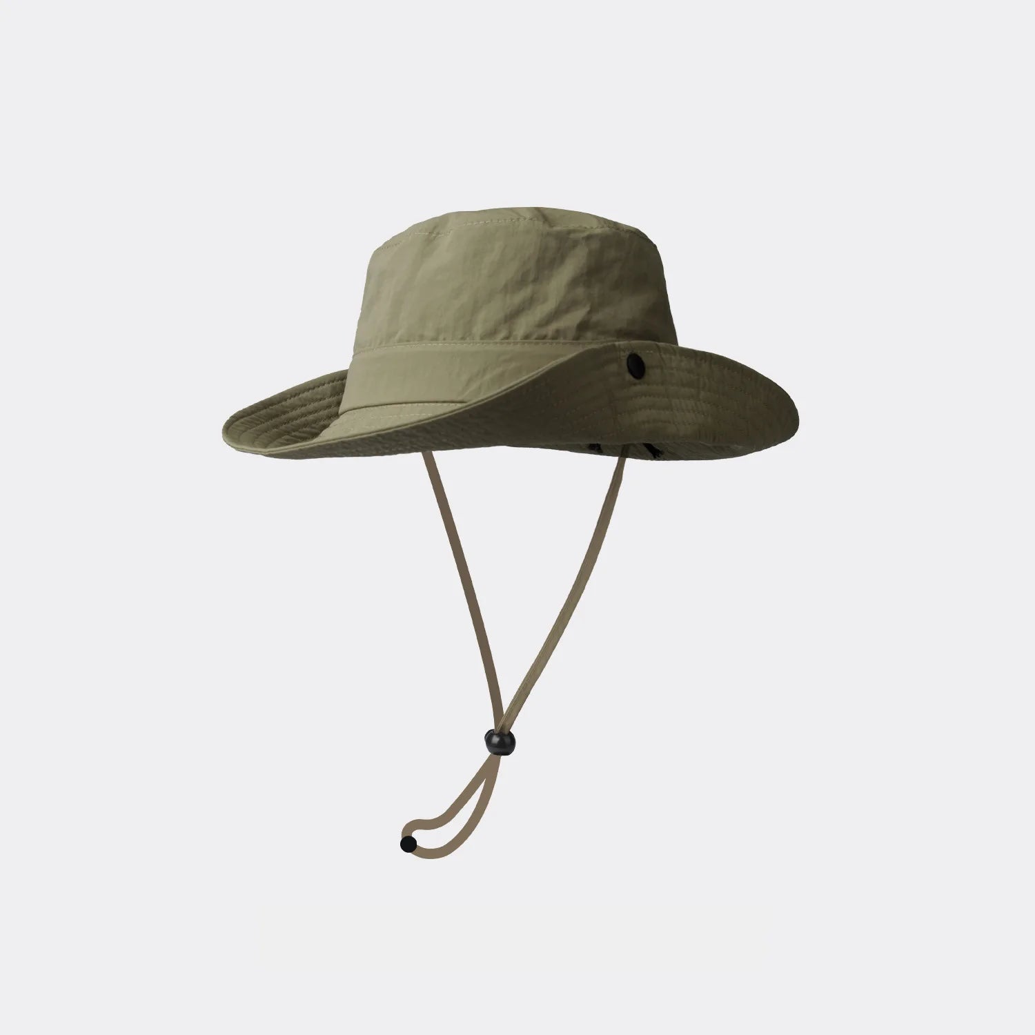 Sombrero bucket hat impermeable de sol ajustable con cordón y malla transpirable