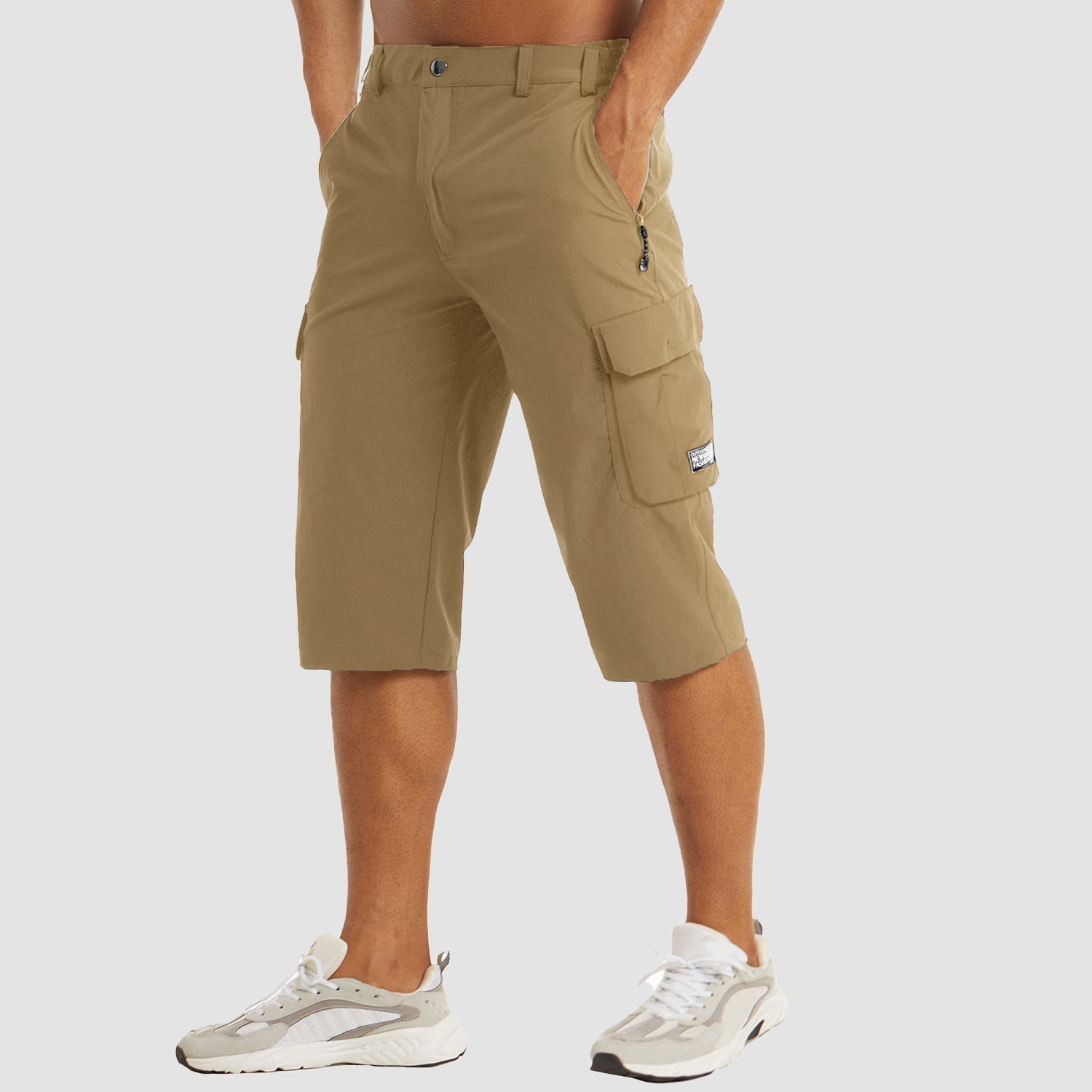 Shorts cargo hombre secado rápido